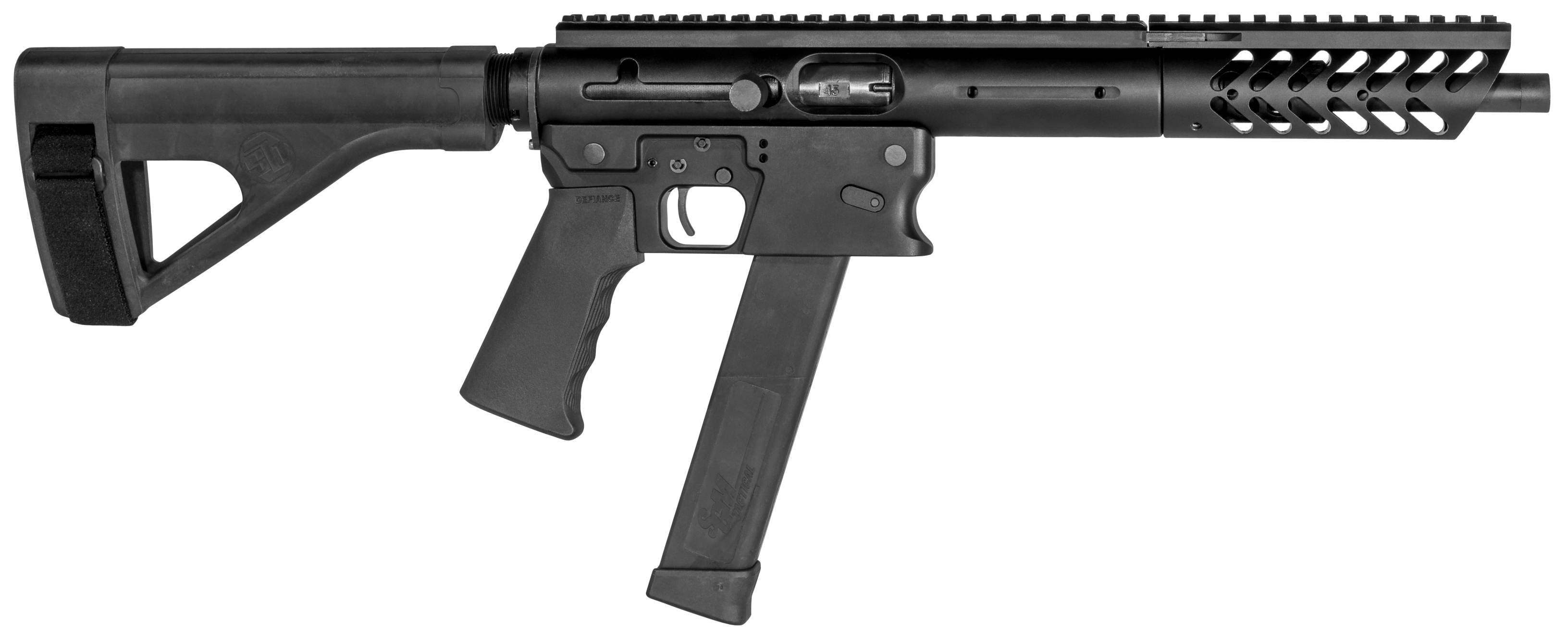 818095027495 Tnw Firearms Inc Aero Survival, Tnw Tpcplt0045bk Asr Pistol 10in 26rd Blk 45c