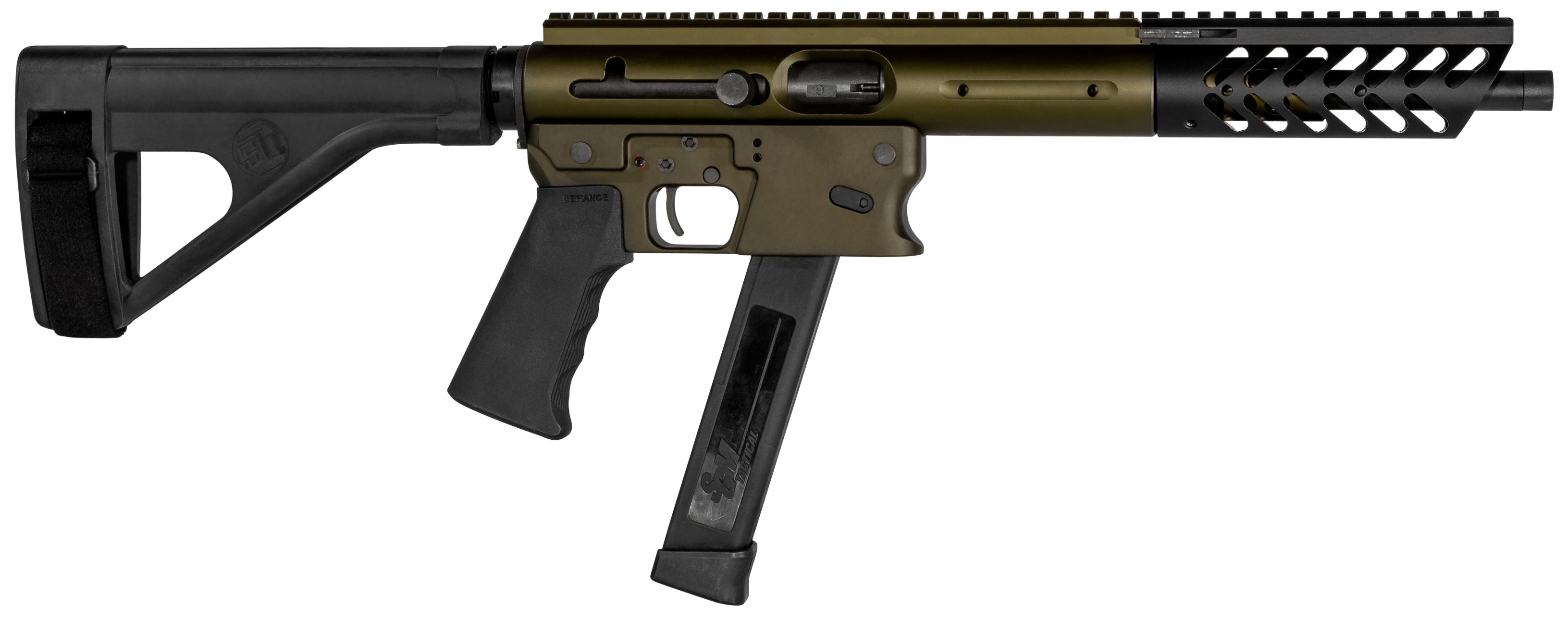 Tnw Firearms Inc Aero Survival, Tnw Tpcplt0009bkod Asr Pistol 10in 31rd Odg    9mm