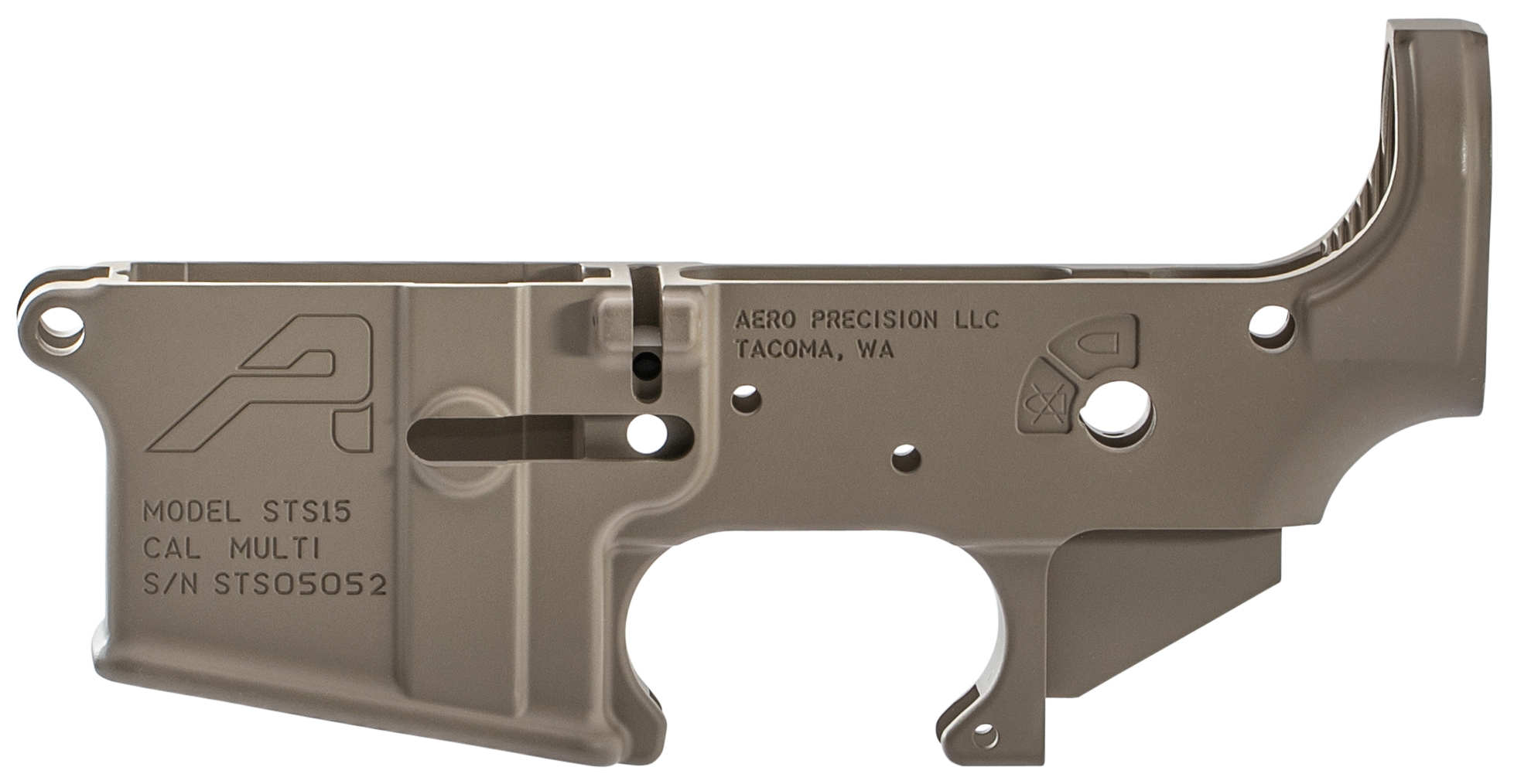 Aero Precision Sts, Aero*apar501201c  Ar15 Lower Strp Fde Sts