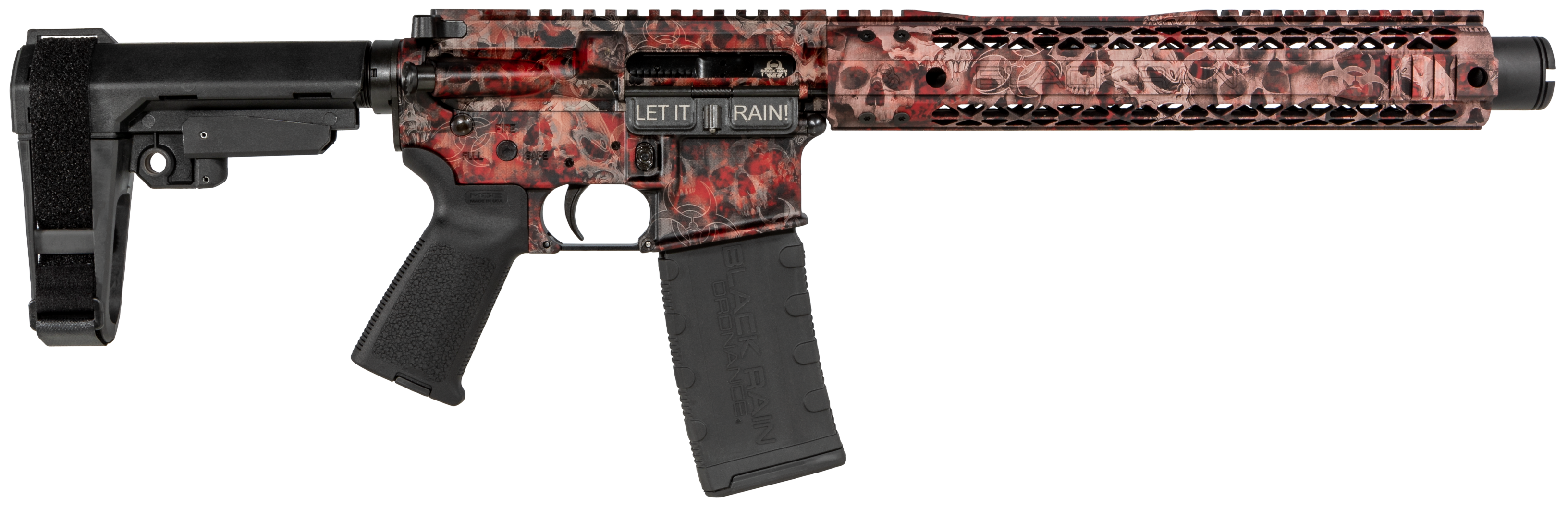 Black Rain Crypt, Bro Crypt300blkpsbas3    300bo Redskull Pstl 10.5
