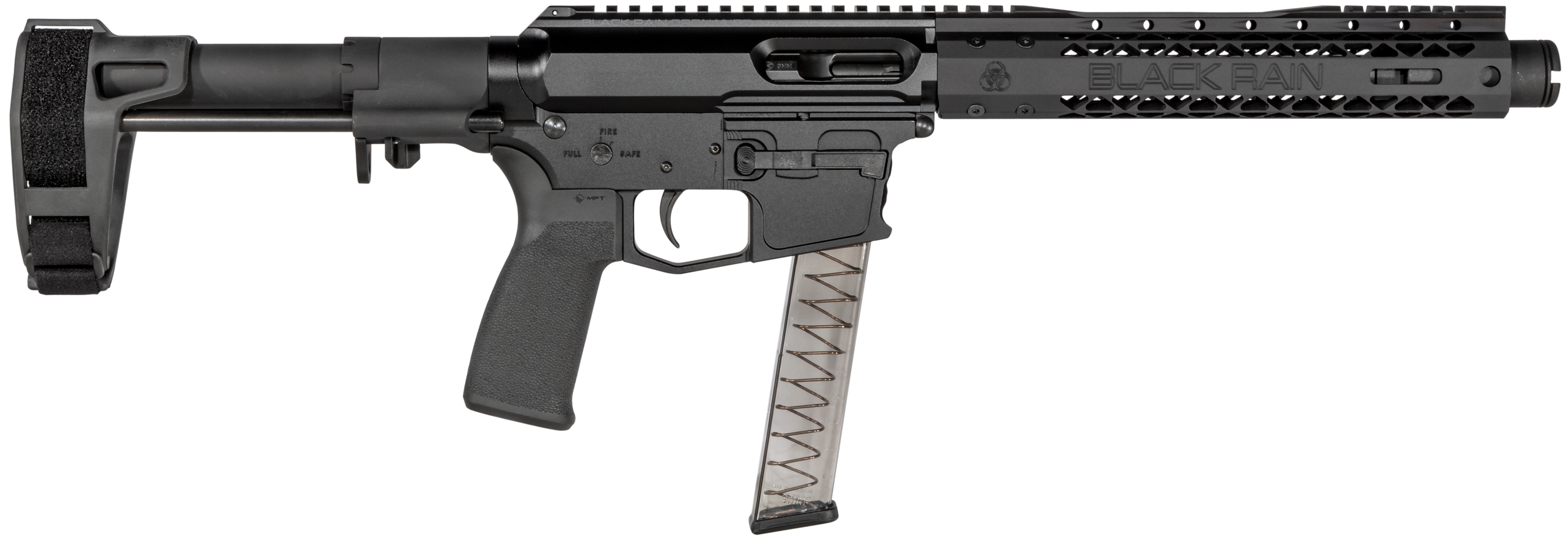 Black Rain Ion9-si, Bro Ion9sippdw           9mm Billet Pstl Blk 8.75