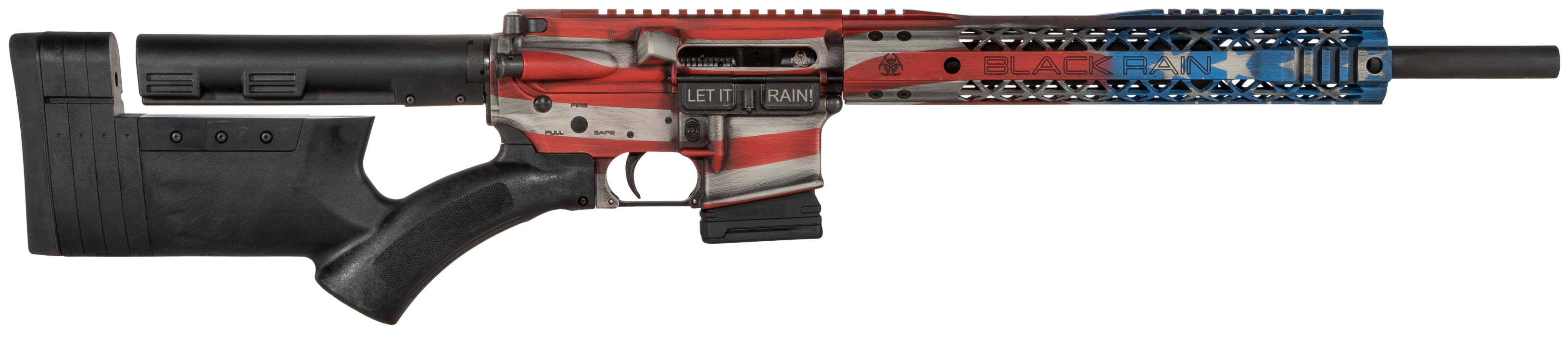 Black Rain Bro, Bro Bropatriotamericany 5.56 Spec+ Amer Flag *ny*