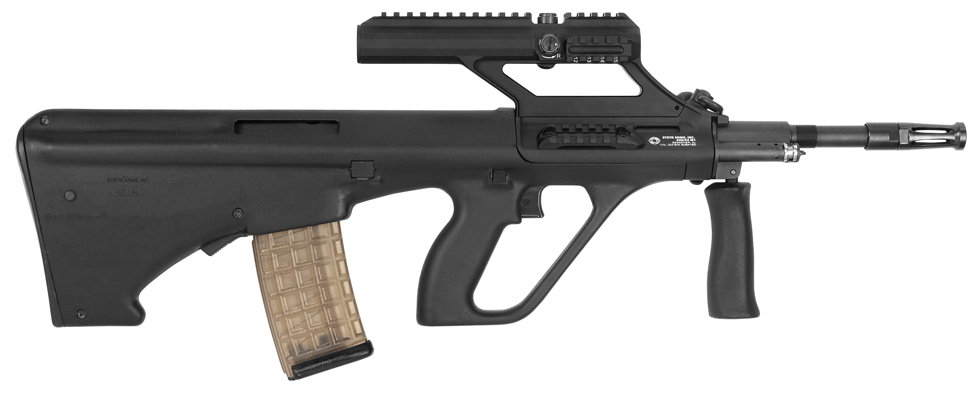 688218712955 Steyr Aug A3, Steyr Augm1blk03     Auga3 M1 223 3x Optic Blk