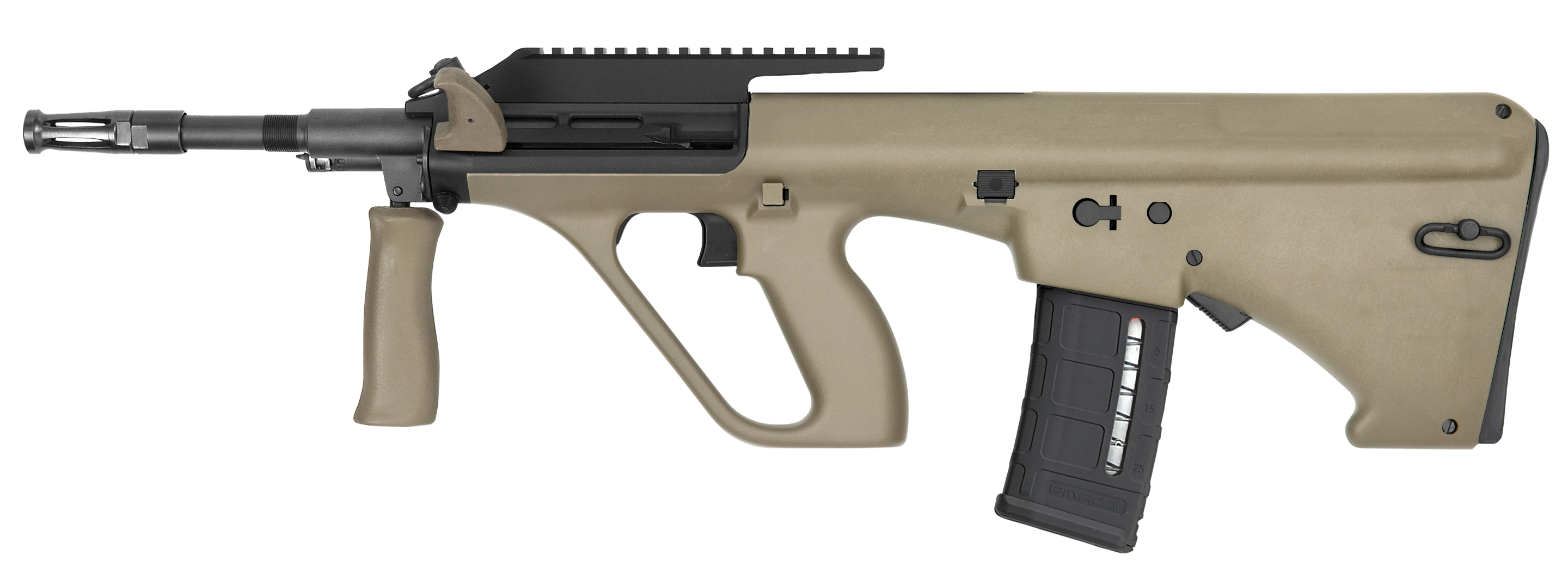 688218722381 Steyr Aug A3, Steyr Augm1mudnatol  Auga3 M1 223 High Rail Mud