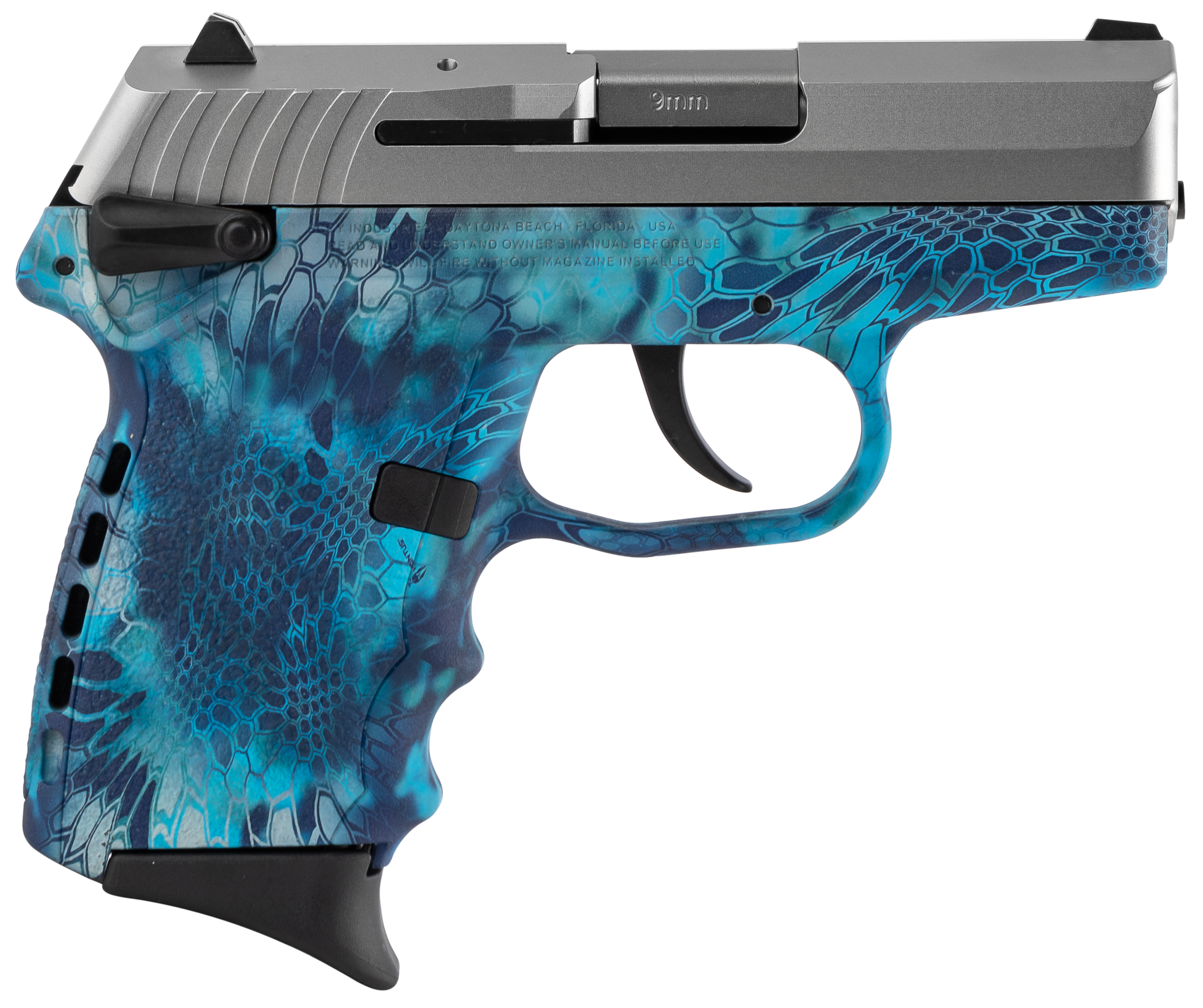 Sccy Industries Cpx-1, Sccy Cpx1ttkp    9mm 3.1 Ss Ply   Ktek Pontus  10r