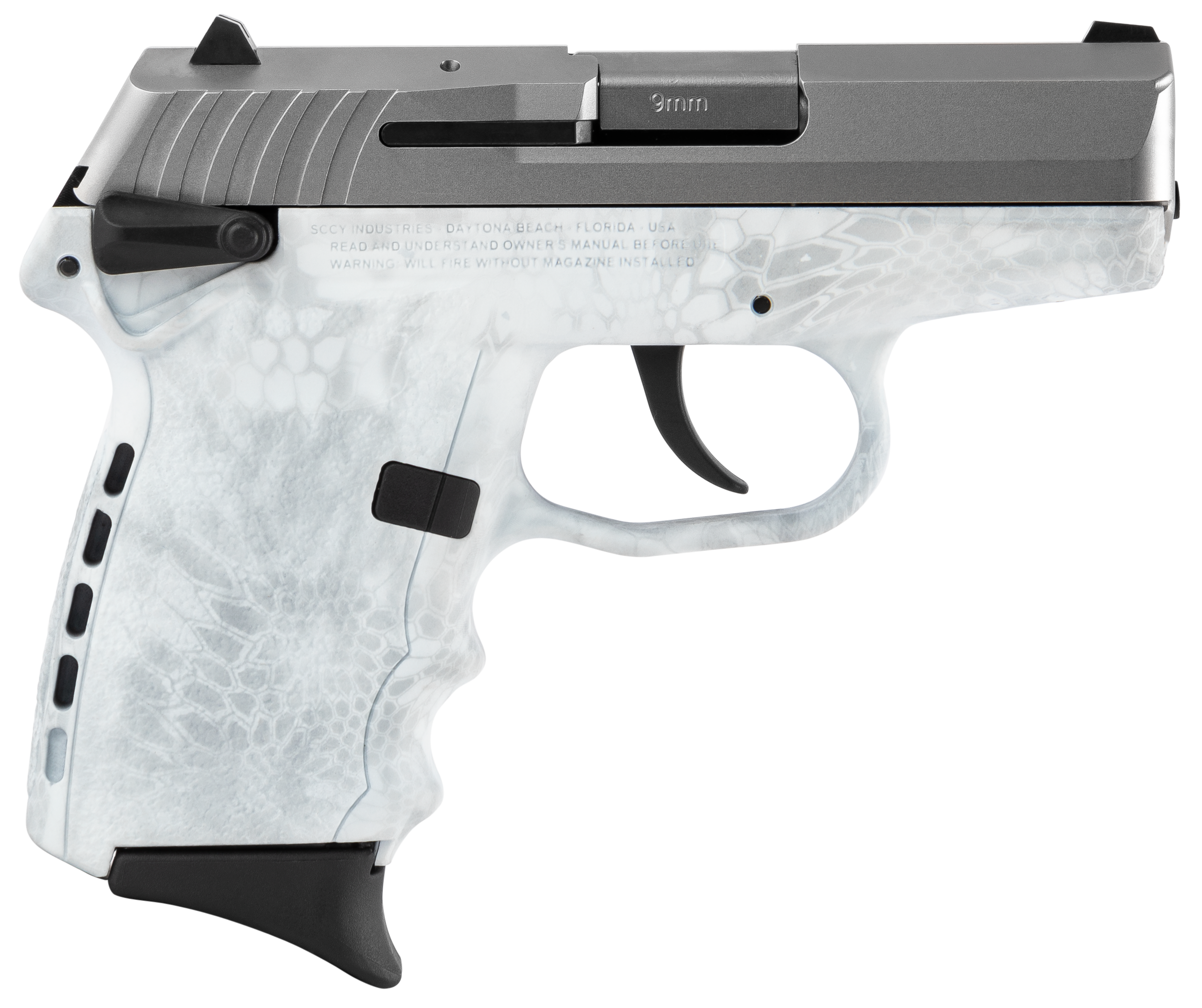 857679003876 Sccy Industries Cpx-1, Sccy Cpx1ttky 9mm 3.1 Ss Ply Ktek Yeti 10r