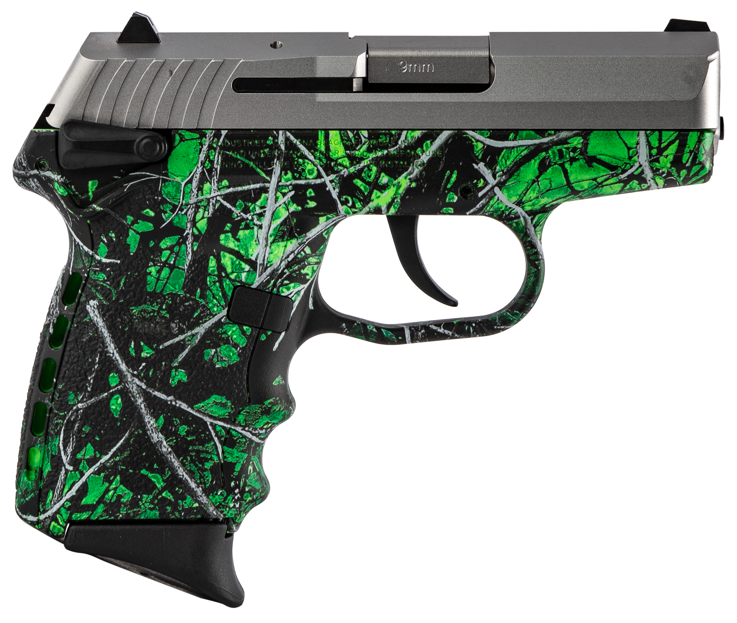 857679003791 Sccy Industries Cpx-1, Sccy Cpx1ttmt    9mm 3.1 Ss  Ply    Ms Toxic   10r