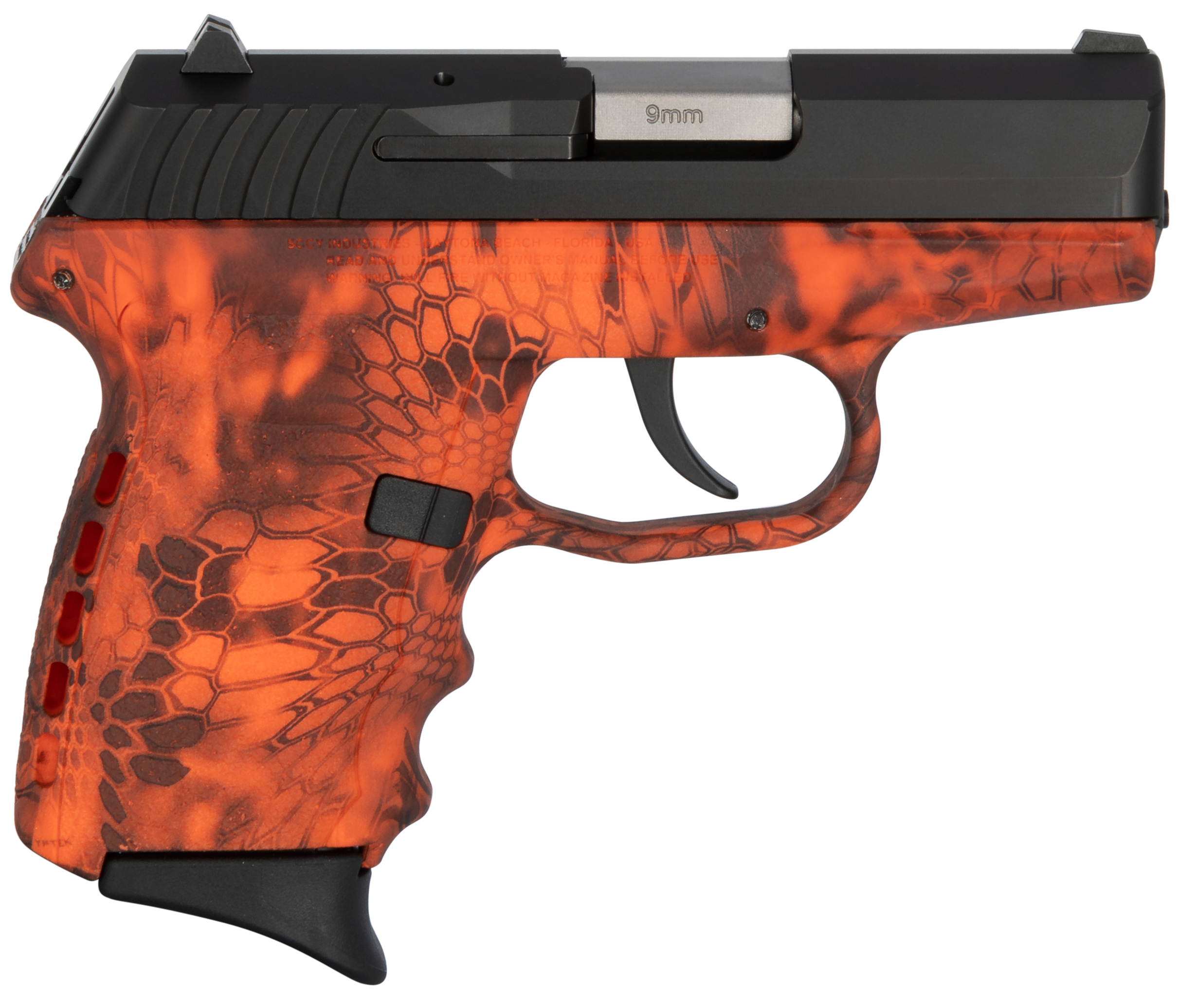 857679003708 Sccy Industries Cpx-2, Sccy Cpx2cbki 9mm 3.1 Crb Nms Ktek Inferno 10r