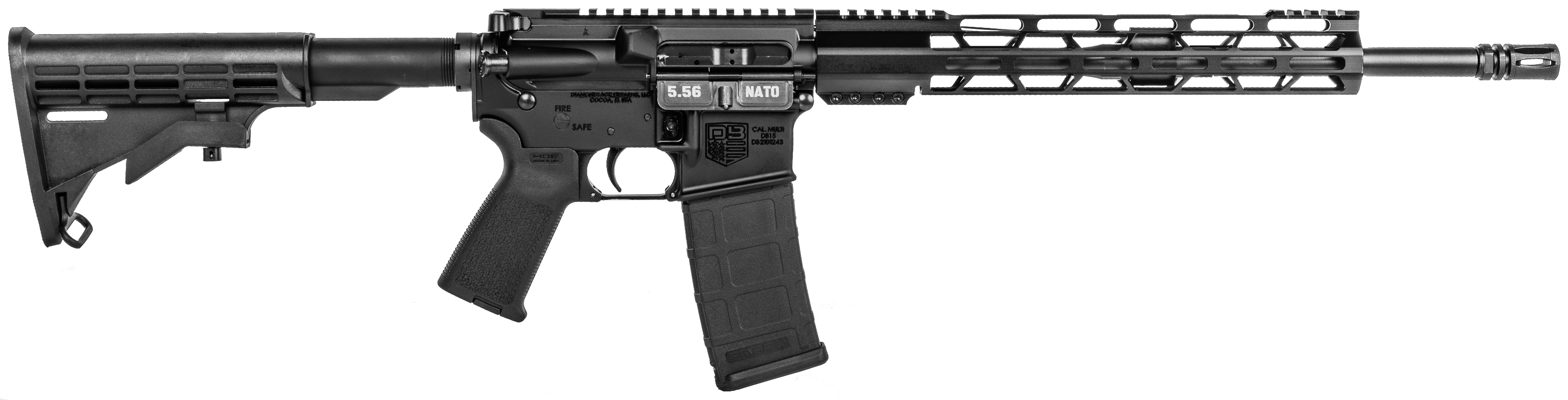 815875015819 Diamondback Db15, Dia Db15ssb        223   16in  Ml 12           Blk