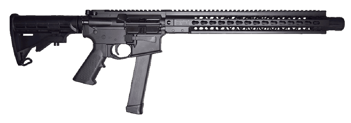 Brigade Firearms Bm-9, Brigade A0911613 9mm 16 Brl 16 Rail Graphite Blk