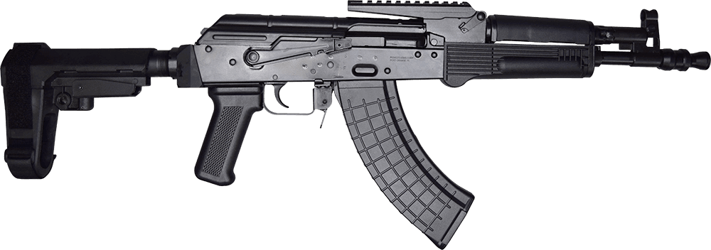 10 Ring Mktg / Wrj Llc Hellpup Elite, Radom Ak0031esba3 Hellpup    Akpstl 7.62 Col/optic