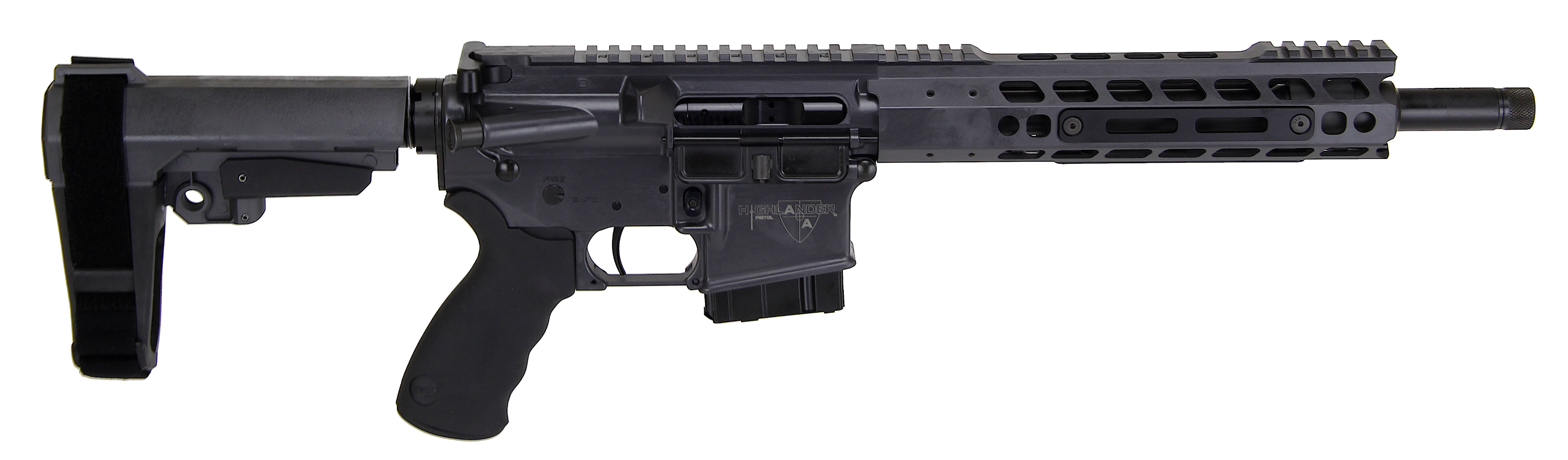 Alexander Arms Highlander, Alex*phi65sgve   Highlander Pistol 6.5 Gren Grey