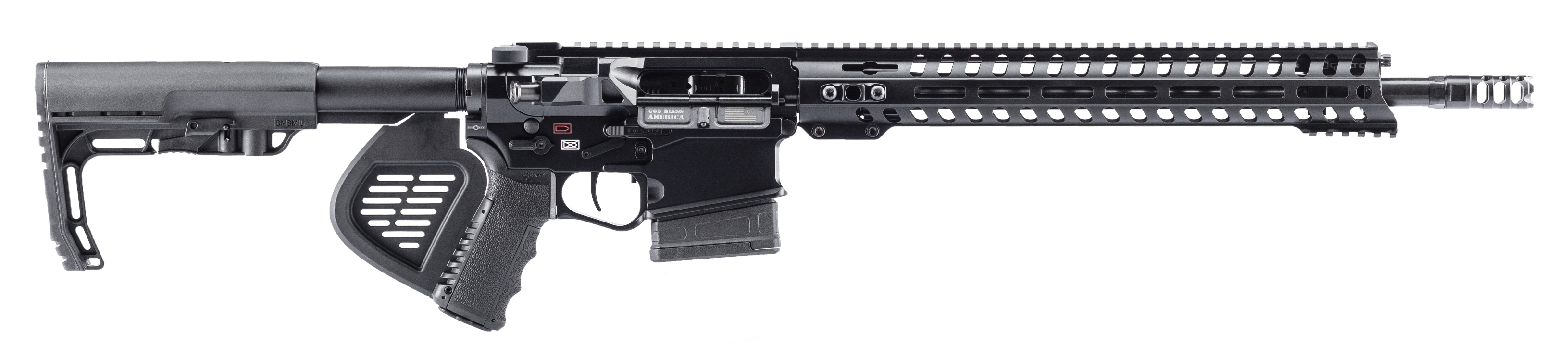 Patriot Ordnance Factory Revolution, Pof 01666 Rev Rfle Di Ca      16 14m Gen4 308  Blk