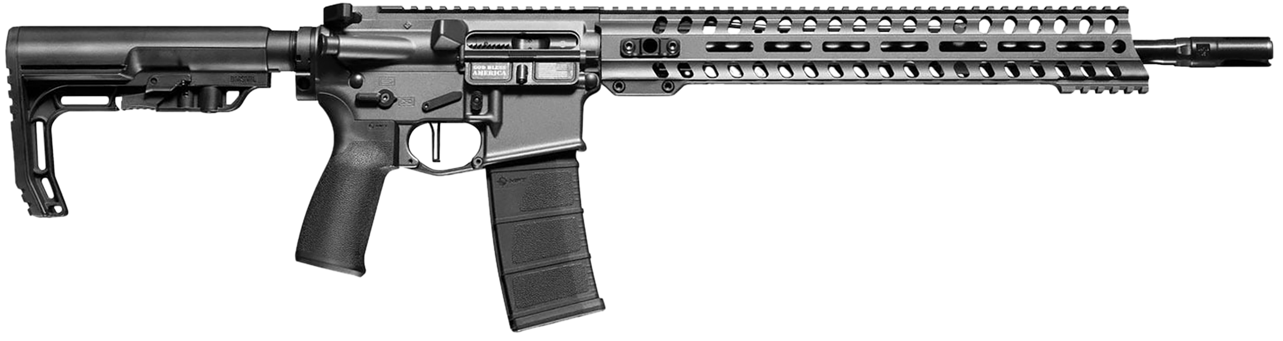 847313016454 Patriot Ordnance Factory Minuteman, Pof 01645 Minuteman Di        16 14m Rail 556 Tung