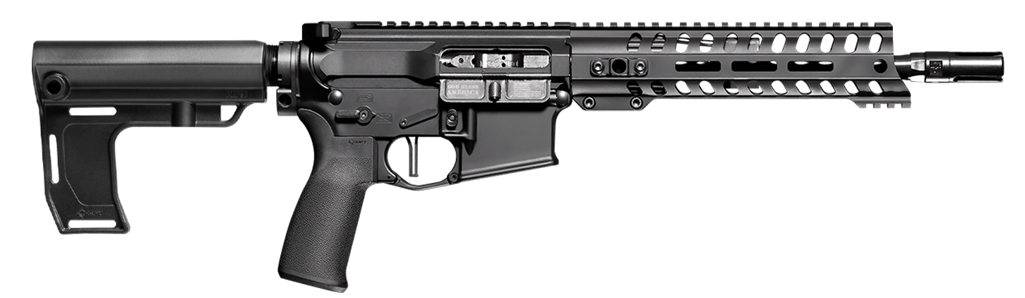 847313016461 Patriot Ordnance Factory Minuteman, Pof 01646 Minuteman Di Blk 16 14m Rail 350lgd