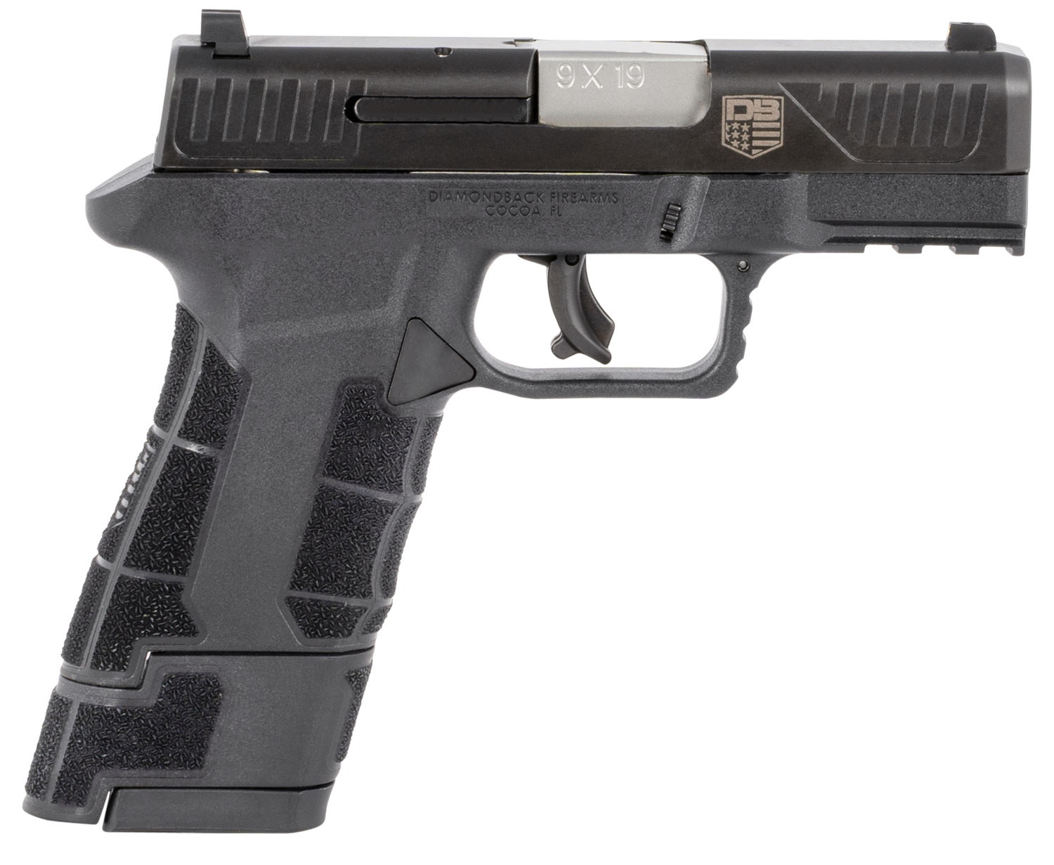 Diamondback Dbam29, Dia Dbam29vlh      9mm Subcmpt Vir Lsr/hlstr   Blk