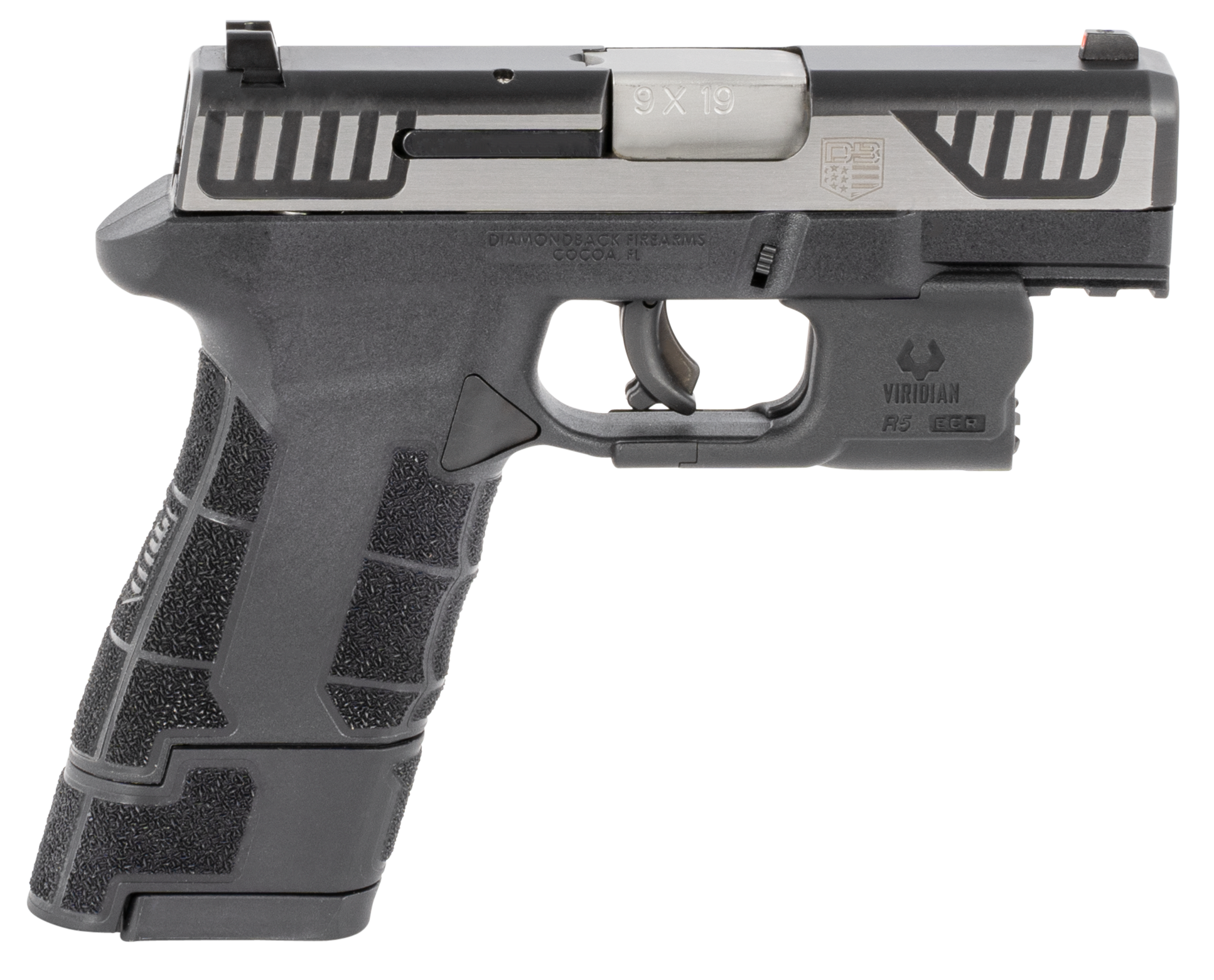 Diamondback Dbam29, Dia Dbam29vlhsl    9mm Subcmpt Vir Lsr/hlstr   2tn