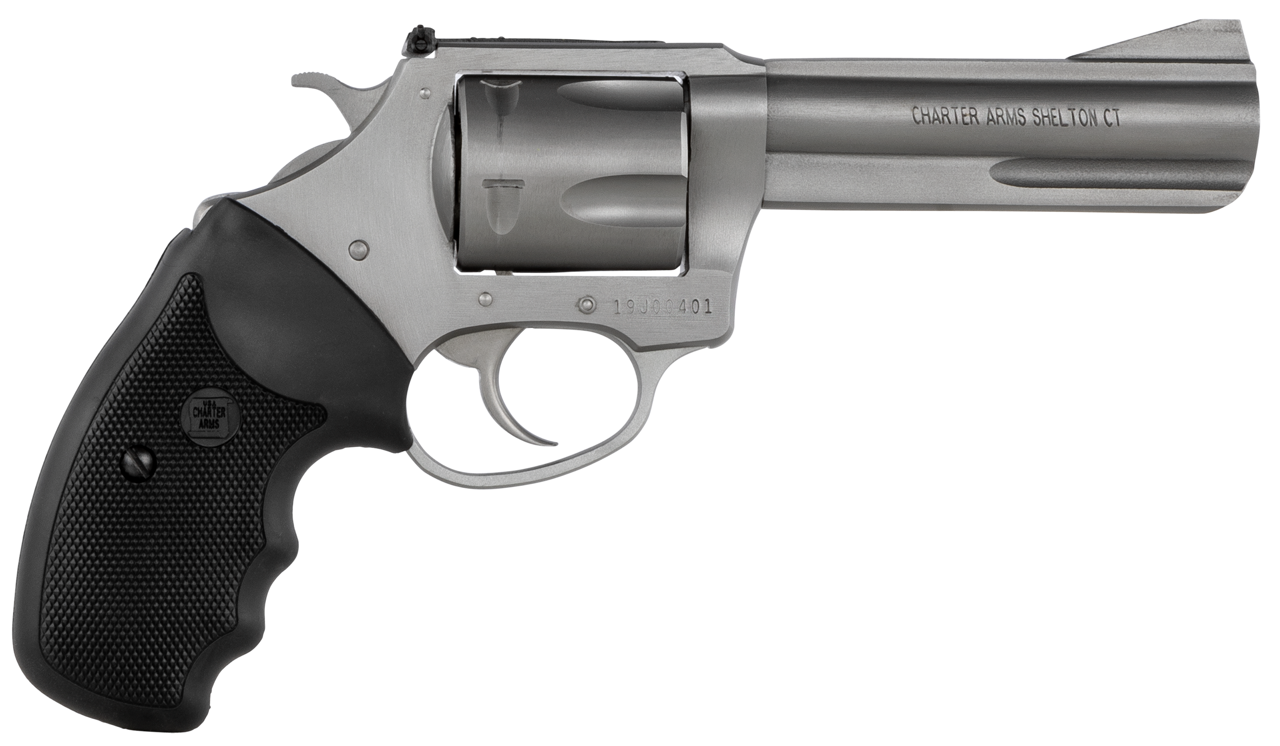 678958740424 Charter Arms Pitbull, Cha 74042 Pitbull 40sw 4.2 5shot As Ss