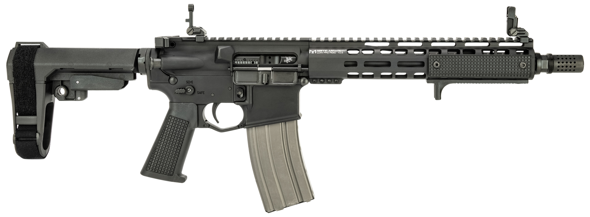791154083482 Griffin Armament Mk1, Griffin Mk1cqb223wa3p Cqb-11.5"223w Pstlblack Sba3