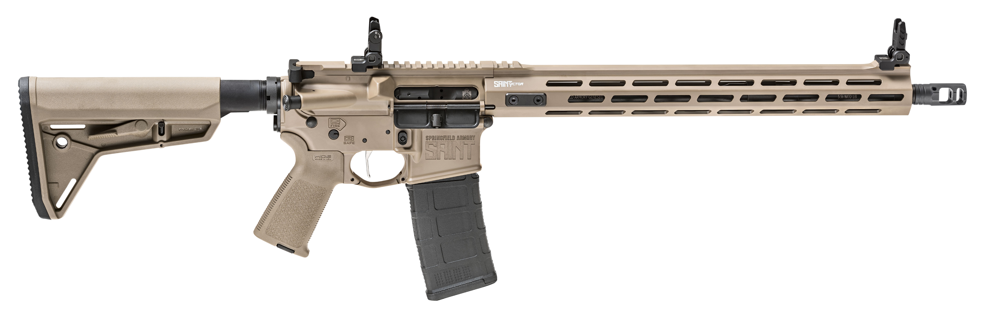 706397925543 Springfield Armory Saint, Spg Stv916556f Saint Victor 5.56 16 Fde 30r