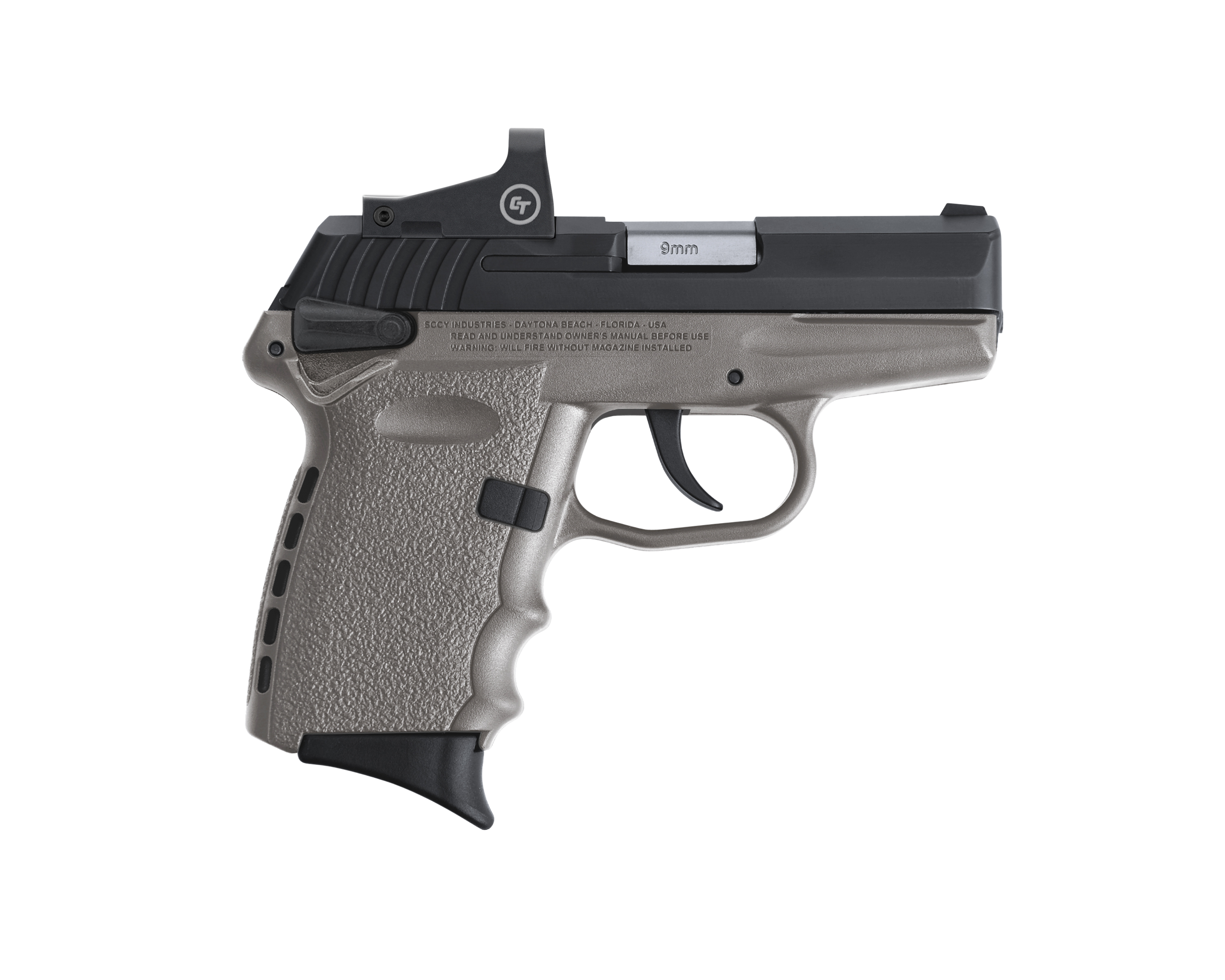 850013592111 Sccy Industries Cpx-1, Sccy Cpx-1cbsgrd 9mm Blk Slide Sgry Grp Rd Dot 10r