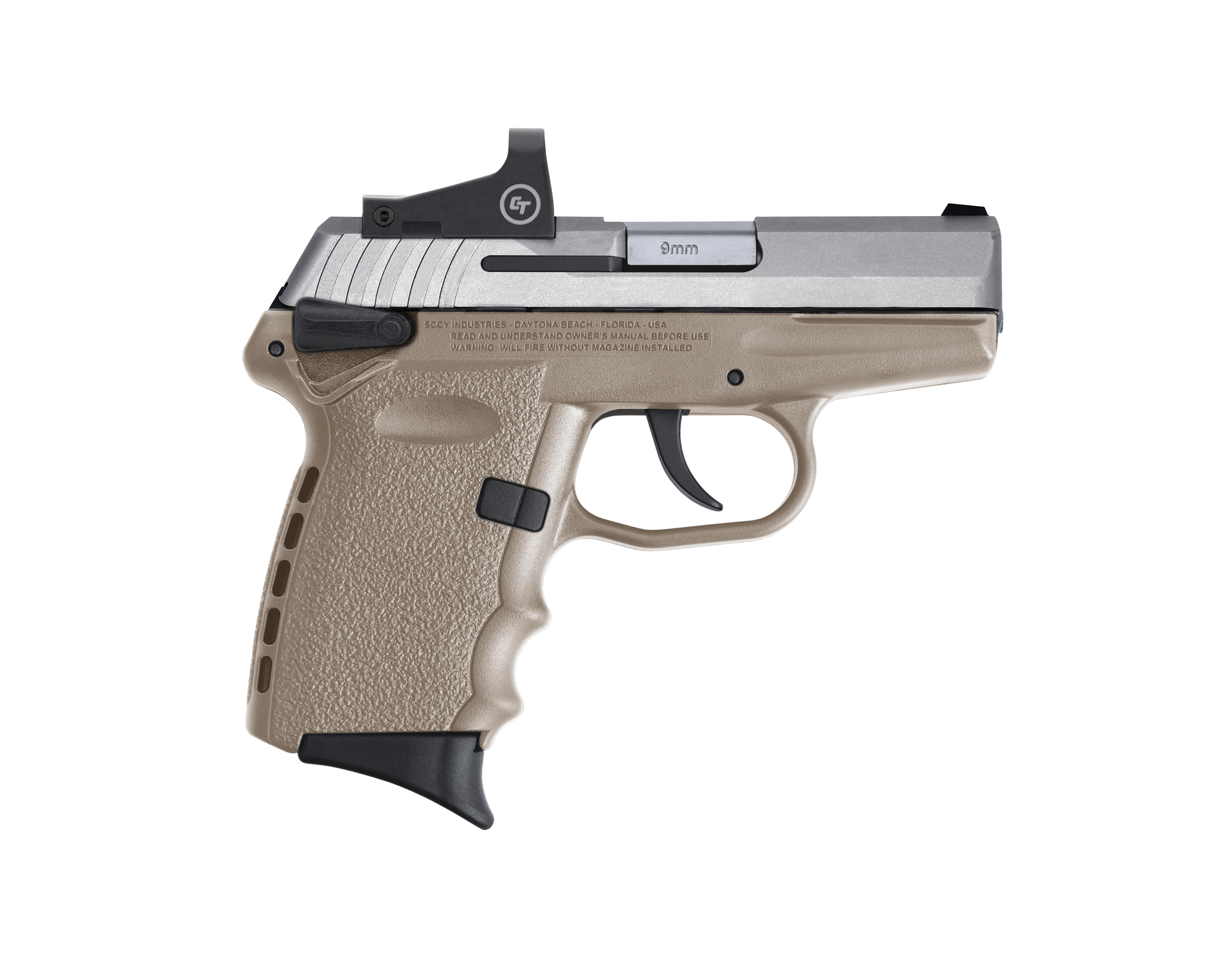 850013592142 Sccy Industries Cpx-1, Sccy Cpx-1ttderd          9mm Rddot 10r    Tt/drke