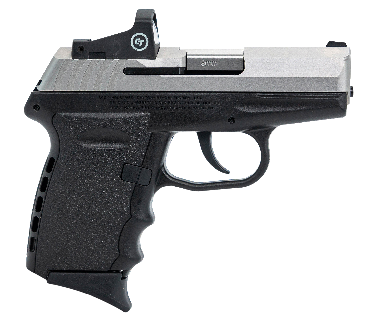 850013592289 Sccy Industries Cpx-2, Sccy Cpx-2ttrdde 9mm Tt/blk Nosafe Red Dot 10r