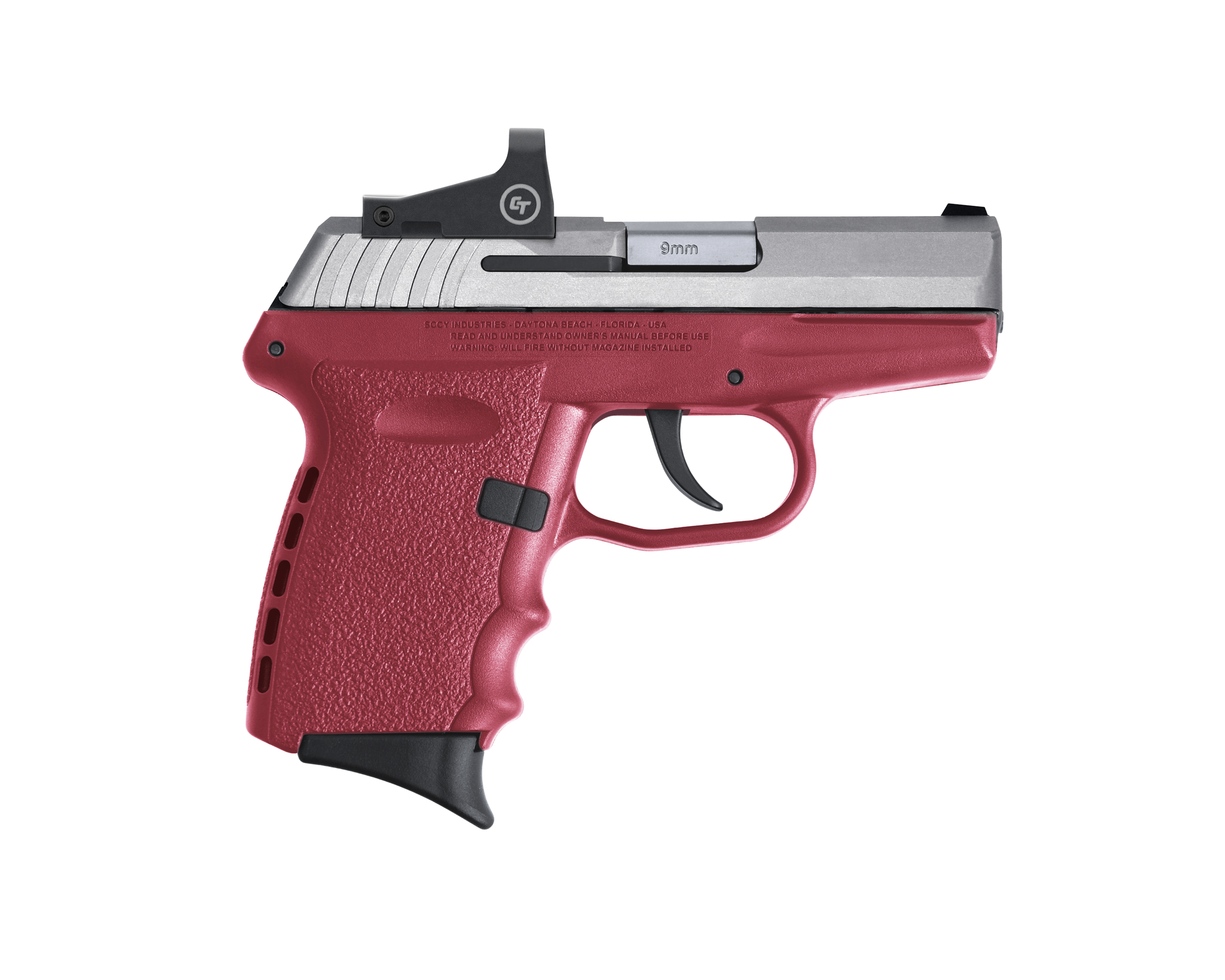 850013592296 Sccy Industries Cpx-2, Sccy Cpx-2ttcrrd  9mm Tt/crm   Nosafe Red Dot  10r