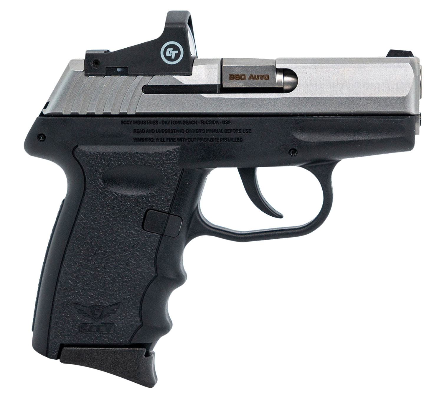 Sccy Industries Cpx-3, Sccy Cpx-3ttrd    380 Tt/blk   Nosafe Red Dot  10r
