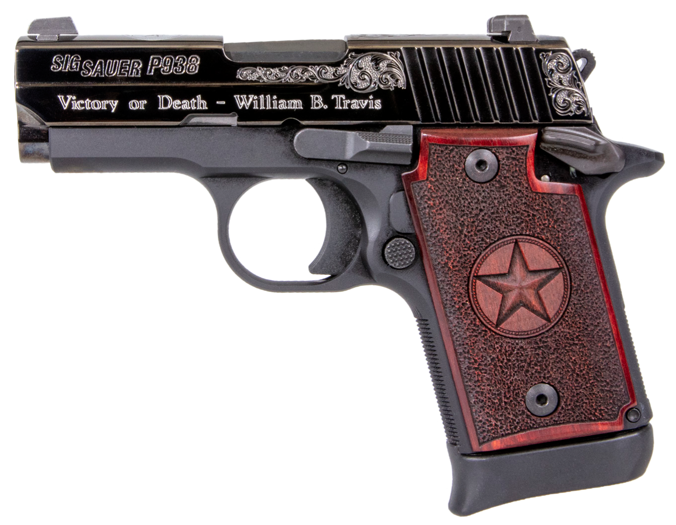 798681624652 Sig Sauer P938, Sig 9389txsambi         P938 9mm Tx    3   7r  Slv