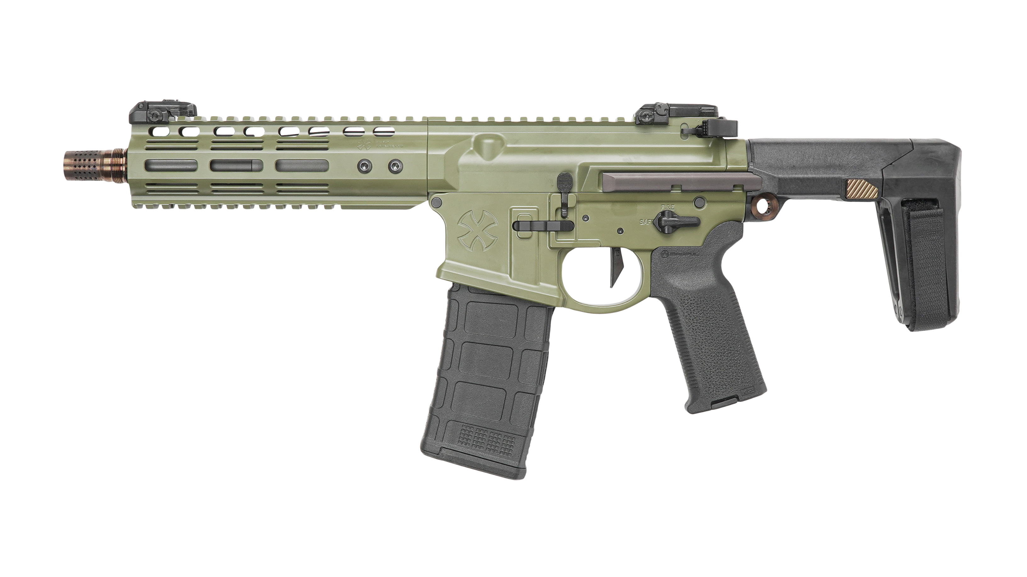 Noveske Gen 4, Noveske*02000643   Gen4 300bo Ghetto Blst Pst Grn