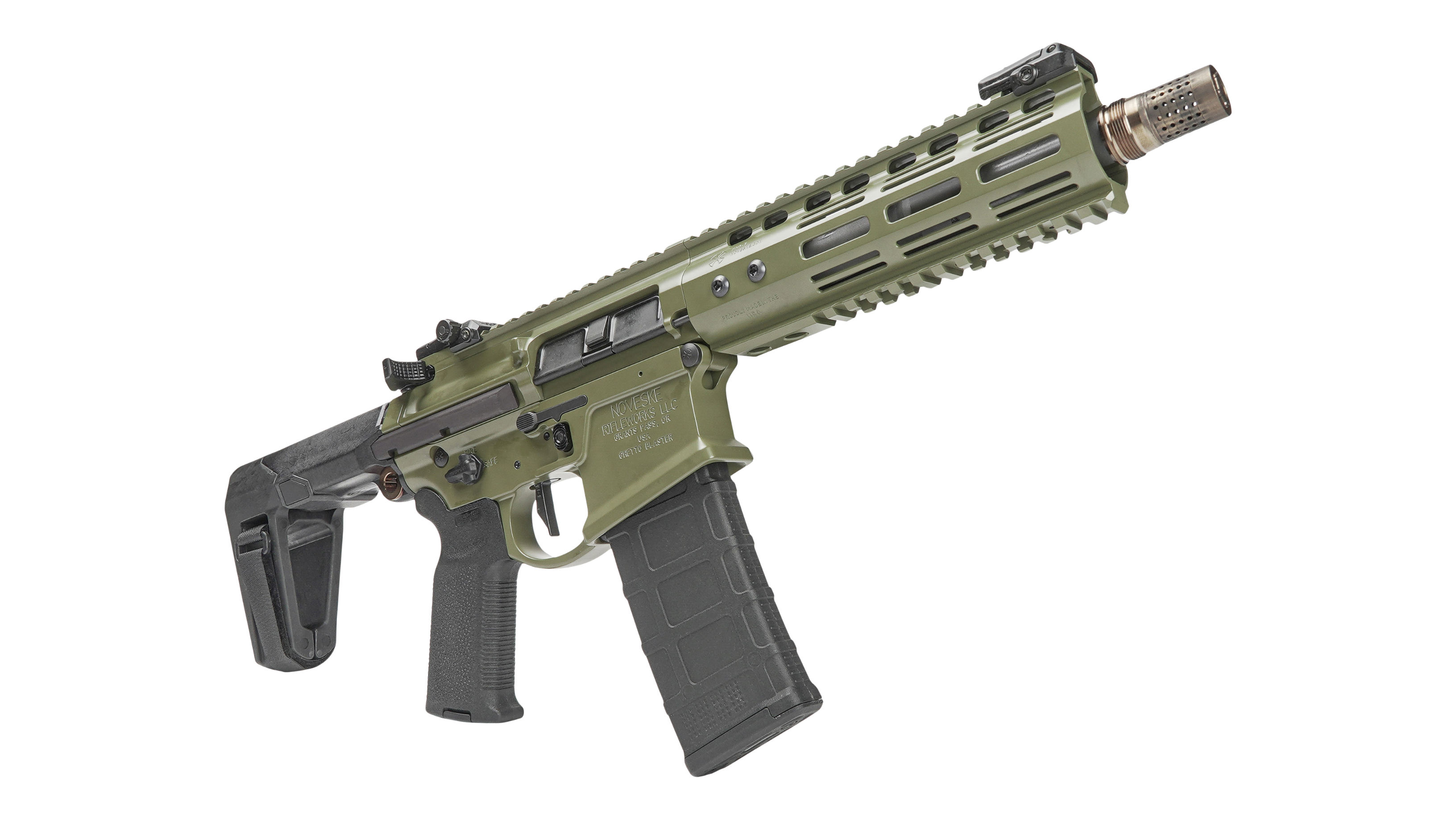 Noveske Gen 4, Noveske*02000743   Gen4 556   Ghetto Blst Pst Grn