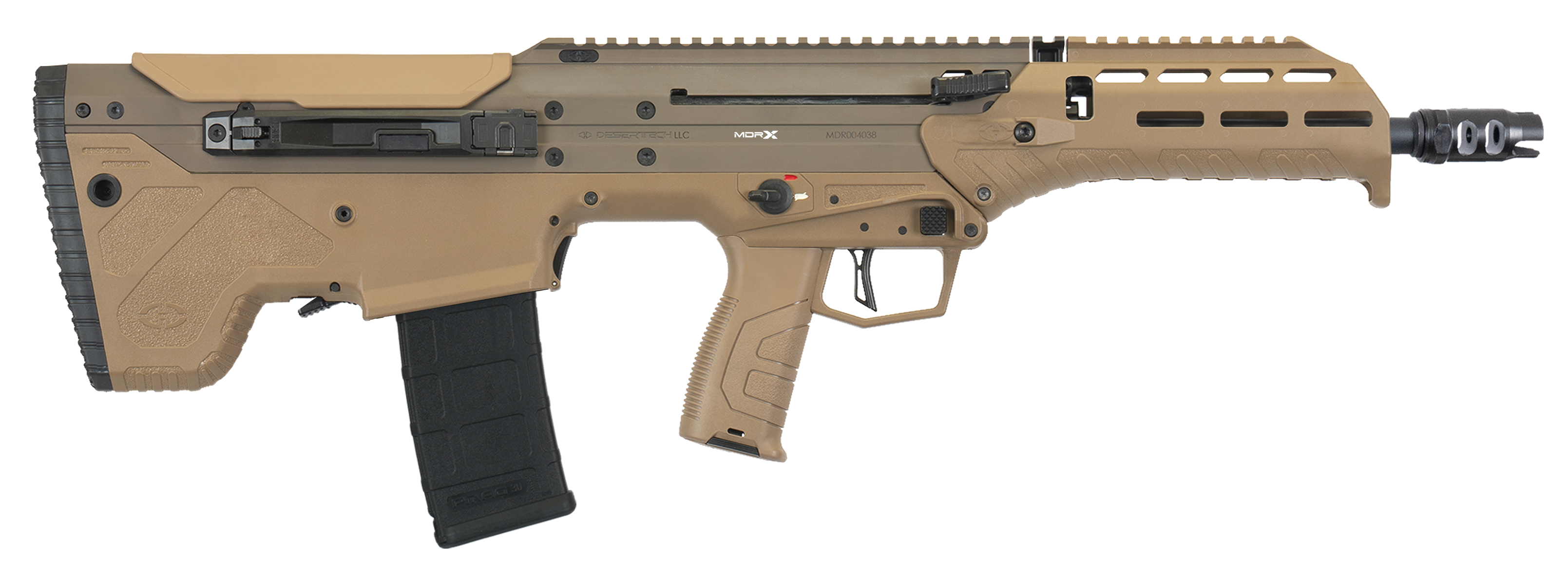 813865025466 Desert Tech Mdrx, Dt Mdr-rf-b1630-fe-f  Mdrx 556  Rfl 16" Fde