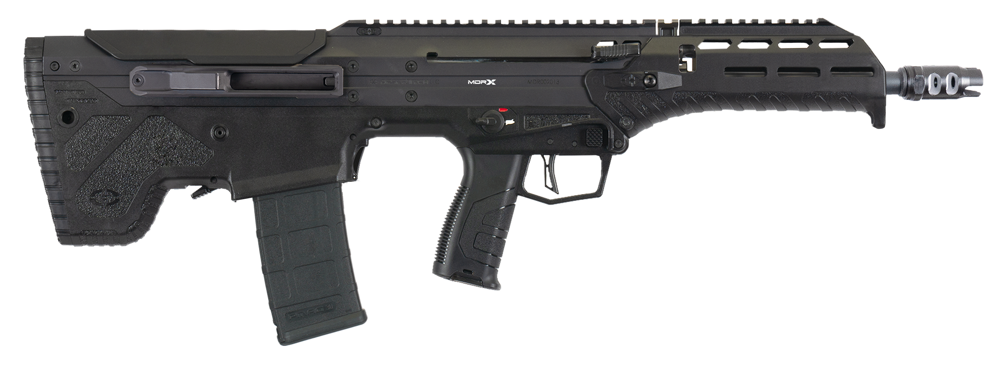 813865025534 Desert Tech Mdrx, Dt Mdr-rf-b1630-se-b  Mdrx 556  Rfl 16" Blk