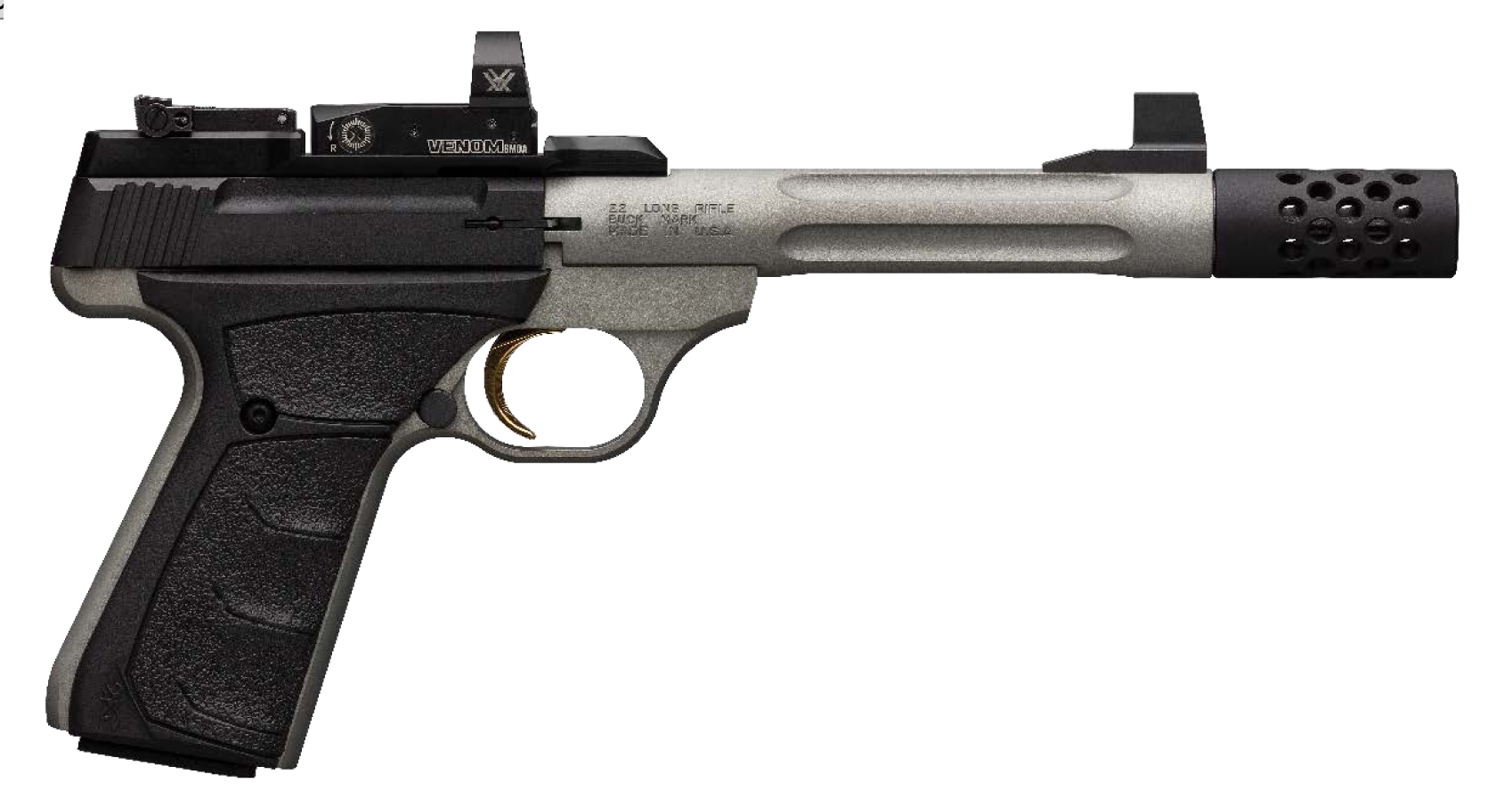 023614742470 Browning Buck Mark, Brn 051-558490 Bkmk Lt Comp 22   5.9 Rdd0t Sprrdy
