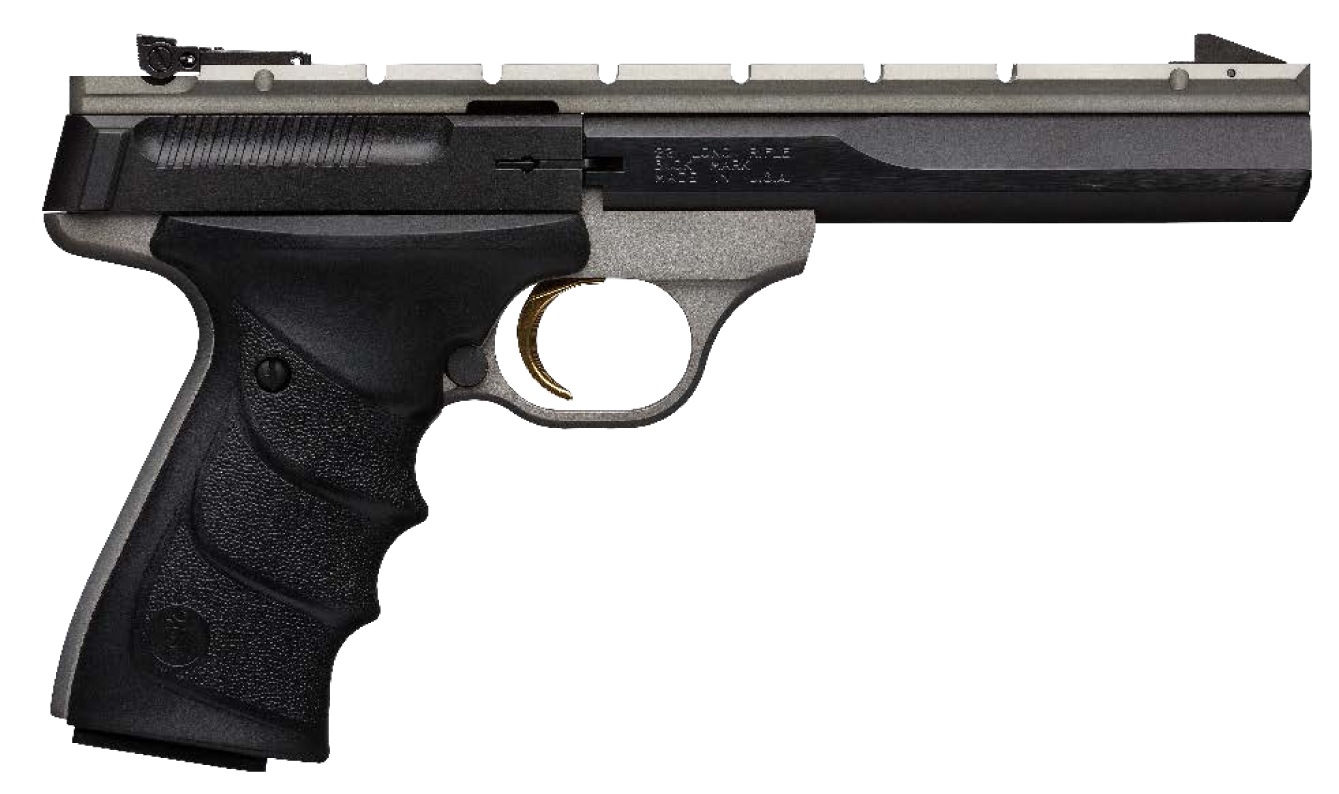 023614742708 Browning Buck Mark, Brn 051564490 Bm Cnt Urx 22 5.5 10r Gry