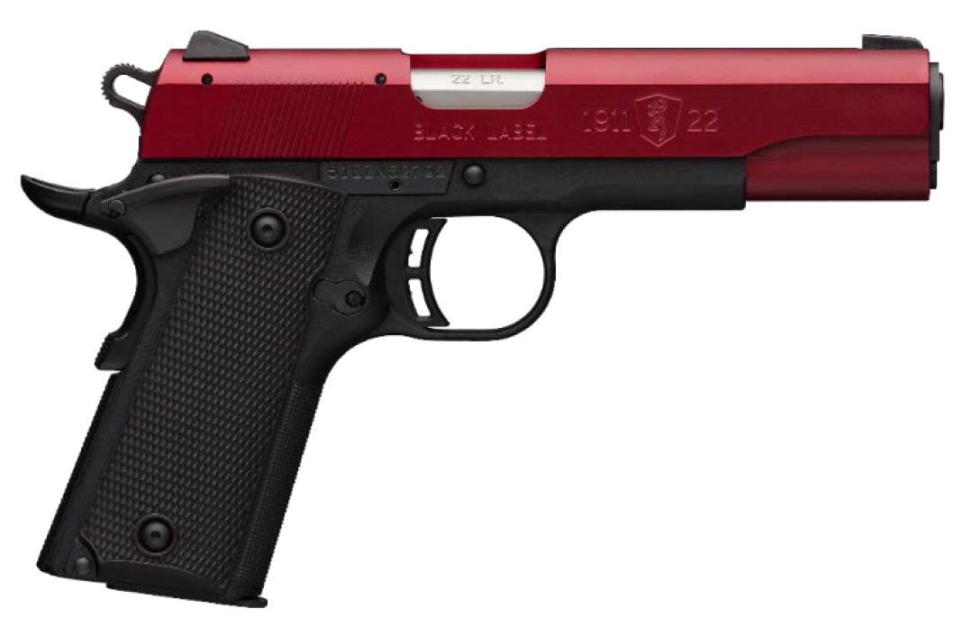023614742975 Browning 1911-22, Brn 051-884490 1911 22 Blklbl Cmp  3 5/8     Red