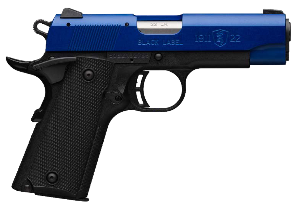 023614742999 Browning 1911-22, Brn 051-886490 1911 22 Blklbl Cmp  3 5/8     Blue