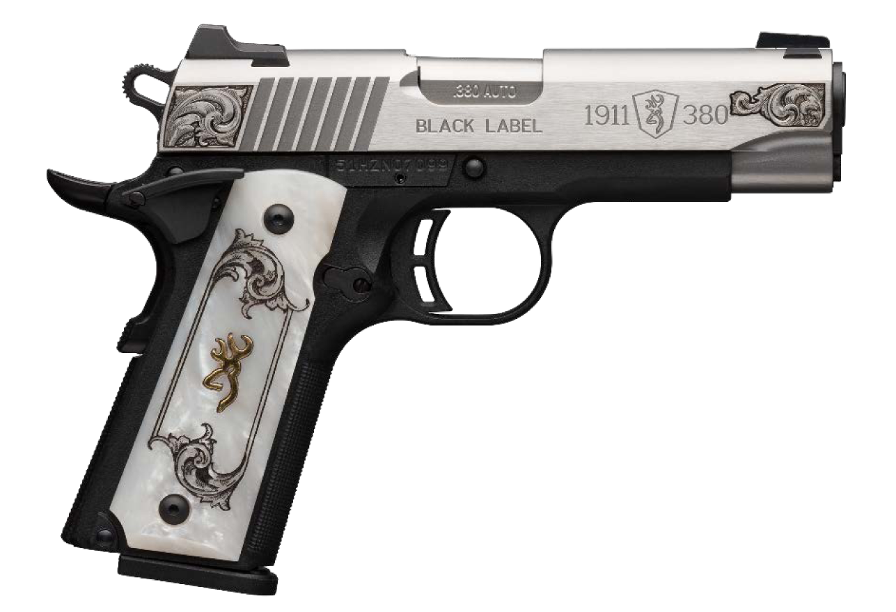 023614743095 Browning 1911-380, Brn 051-967492 1911 380 Med Engcmp 3 5/8   Ss/prl