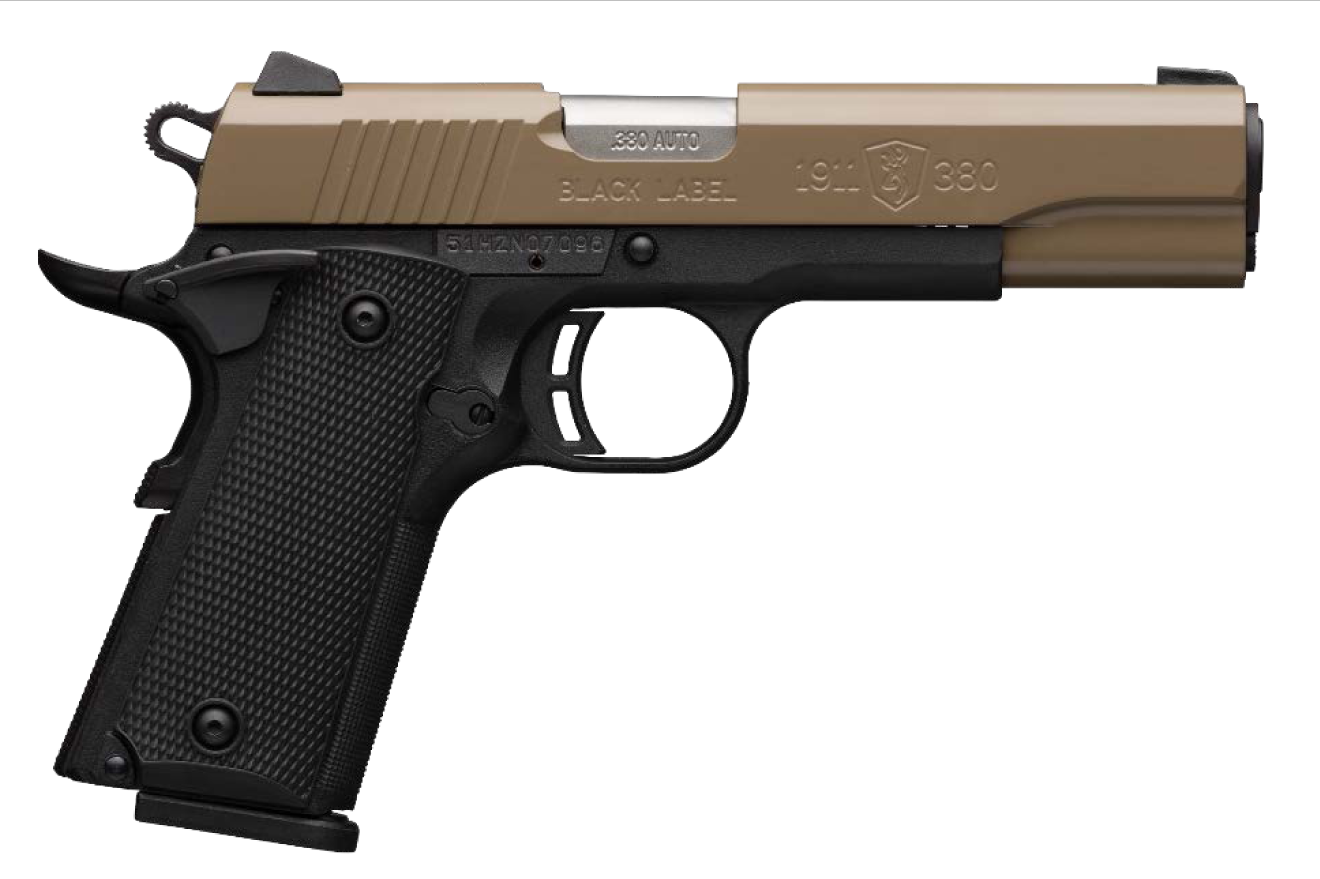 023614743033 Browning 1911-380, Brn 051-961492 1911 380 Blklbl Cmp 3 5/8     Fde