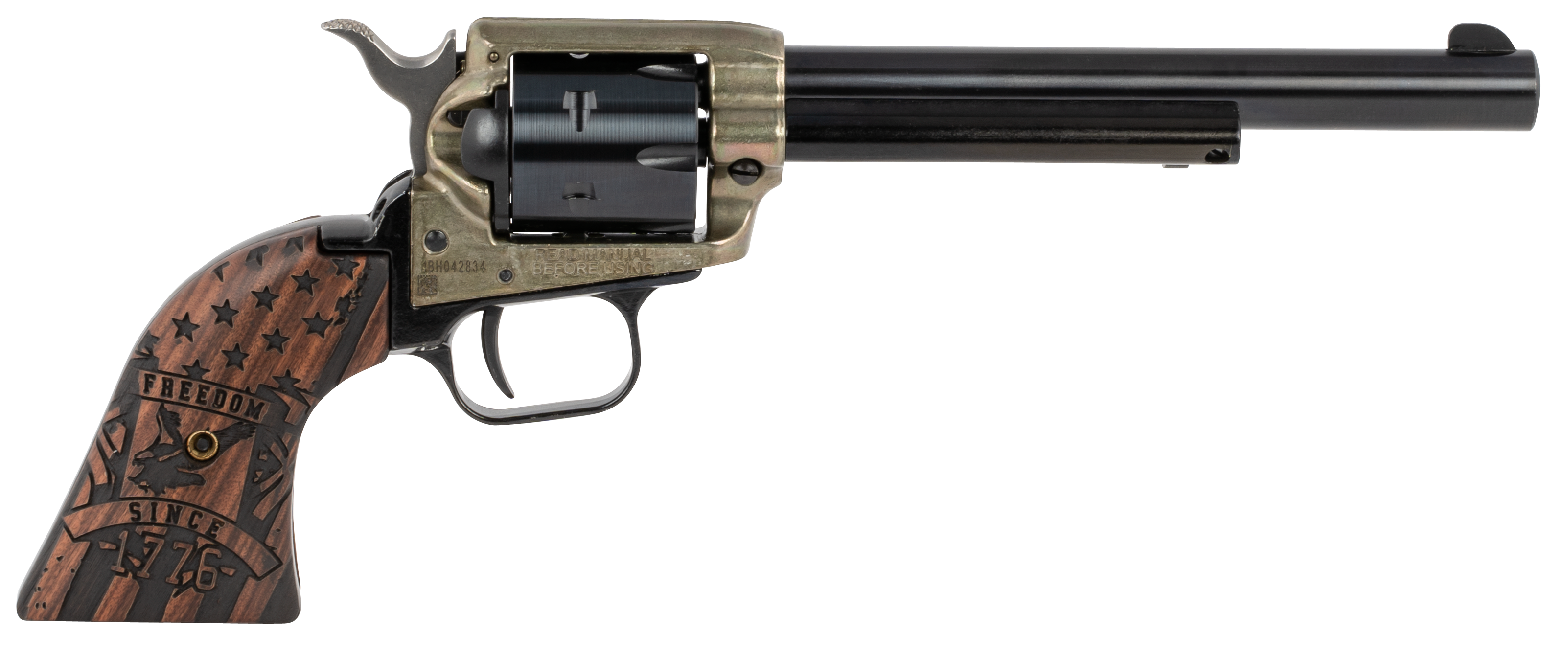 Heritage Mfg Rough Rider, Her Rr22ch6wbrn14 Liberty 22lr 6.0in Bl 6rd