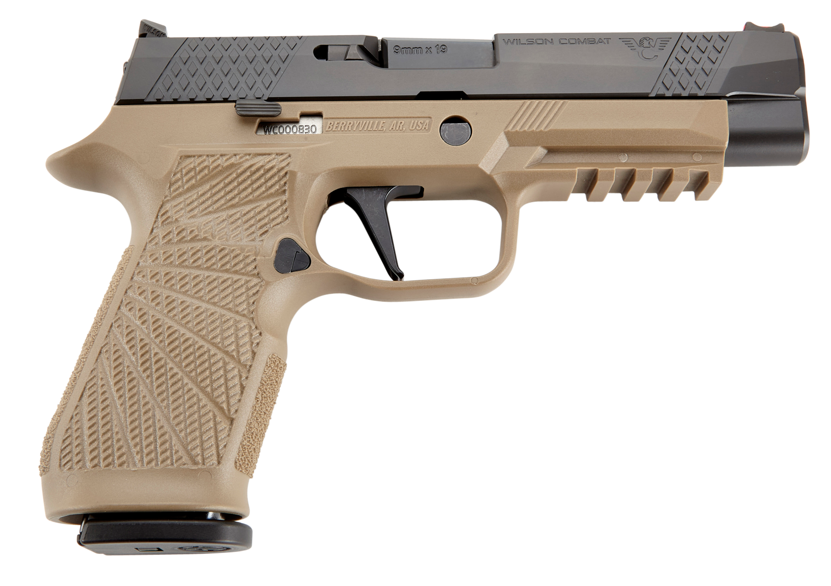 810025503413 Wilson Combat P320, Wils Sig-wcp320f-9tatc P320 9mm Tan Tune Curve Trg