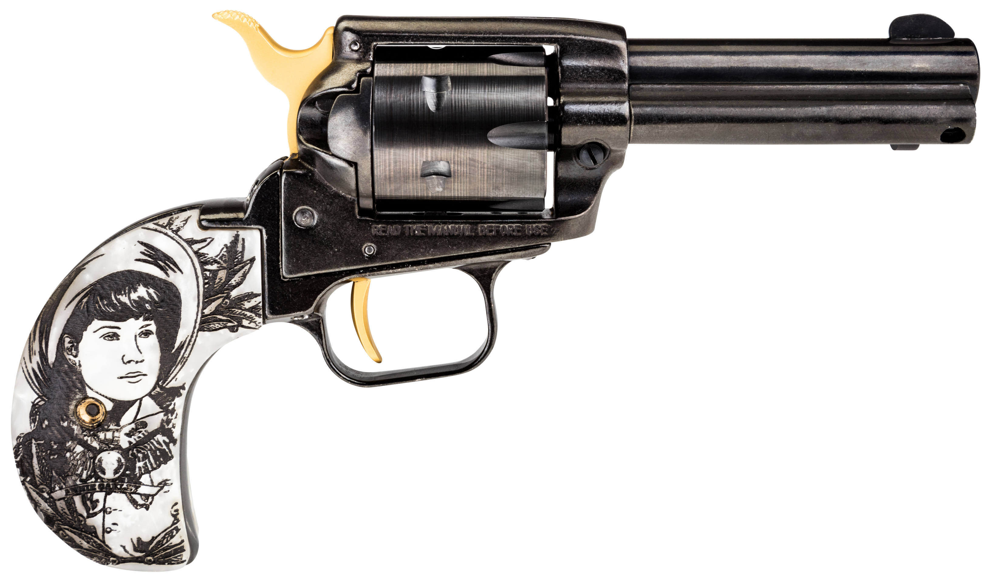 Heritage Mfg Rough Rider, Her Rr22b3bh-mo20 Annie Oakley 22lr 3.50 Bird Head