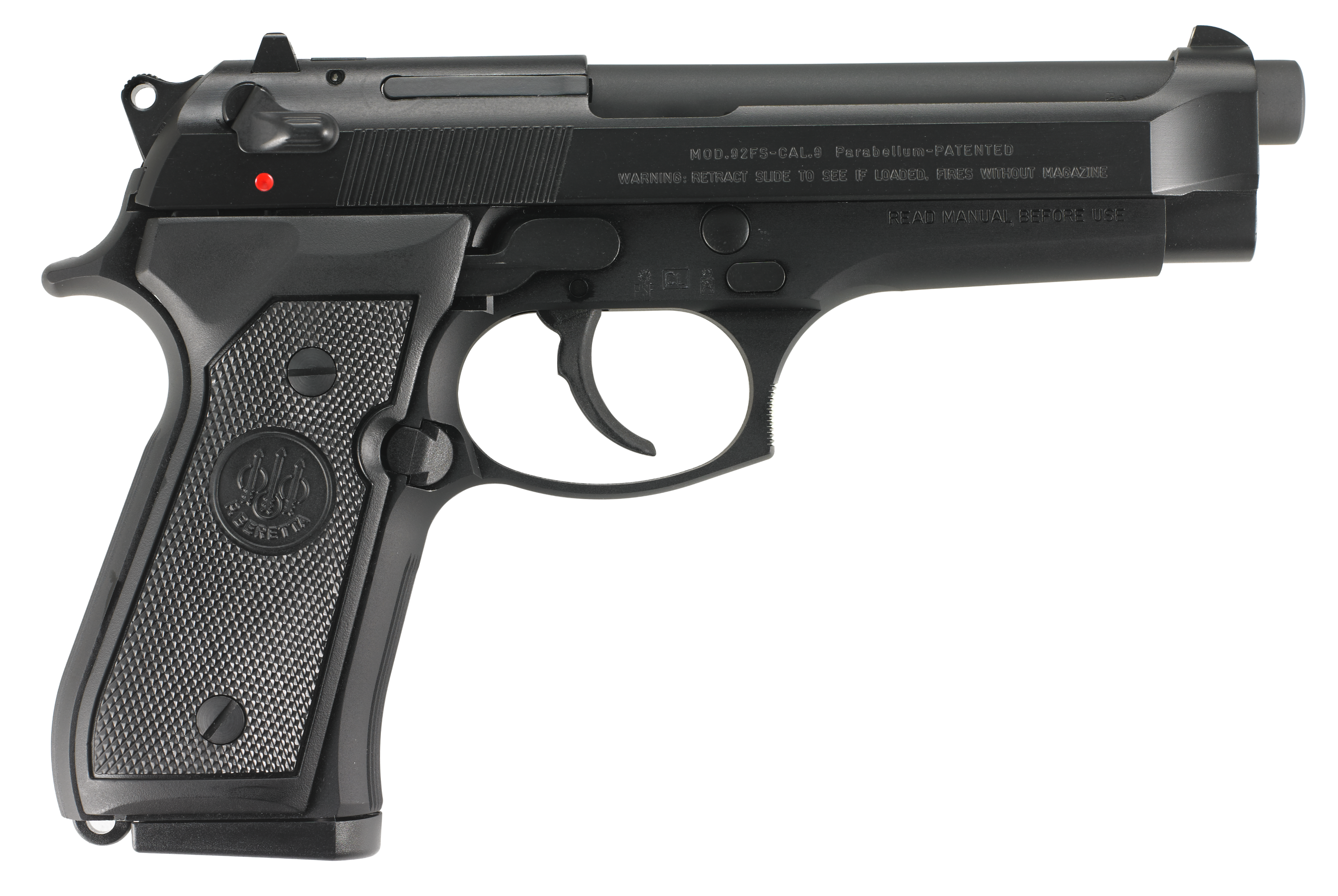 082442893655 Beretta Usa 92fs, Ber J92f300ca    92fs    9m  Usa*ca* 4.9   10r Blk