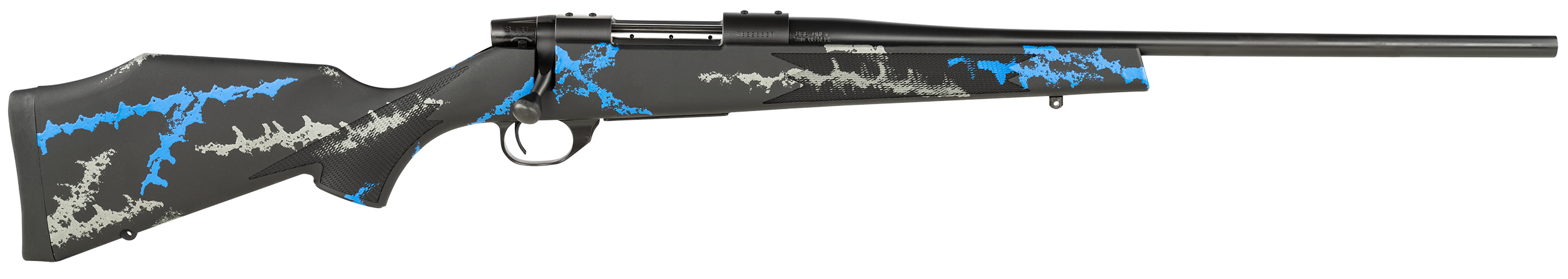 747115445363 Weatherby Vanguard, Wthby Vyb65cmr0o Vanguard Blue Compact 6.5crd