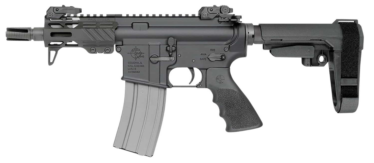 Rock River Arms Ruk-15, Rock Ar2152  Ruk-15 4.5  Pistol With Sba3 Brace