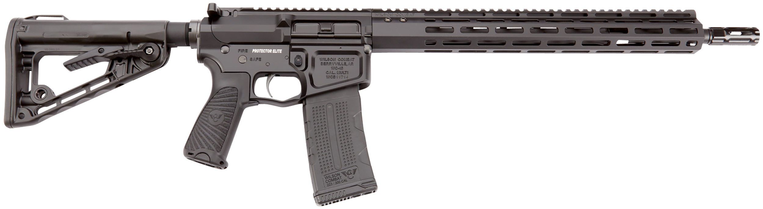 810025504786 Wilson Combat Protector Elite, Wils Tr-pec-556-bl Protectr Elite Carb 5.56 16"