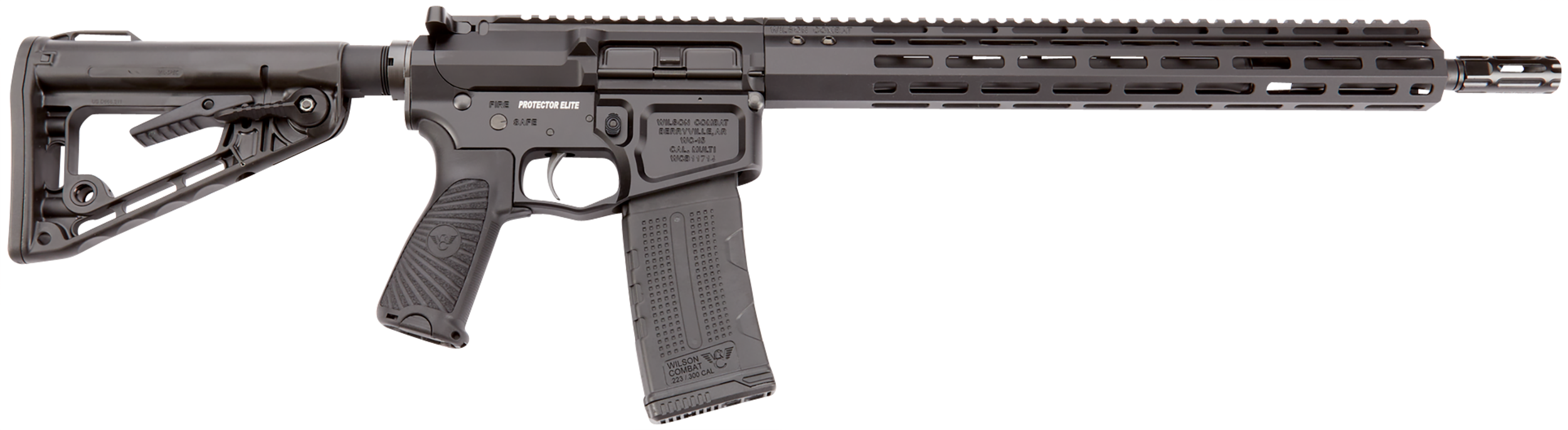 810025504816 Wilson Combat Protector Elite, Wils Tr-pec-300h-bl Protectr Elite Carb 300hmr 16"