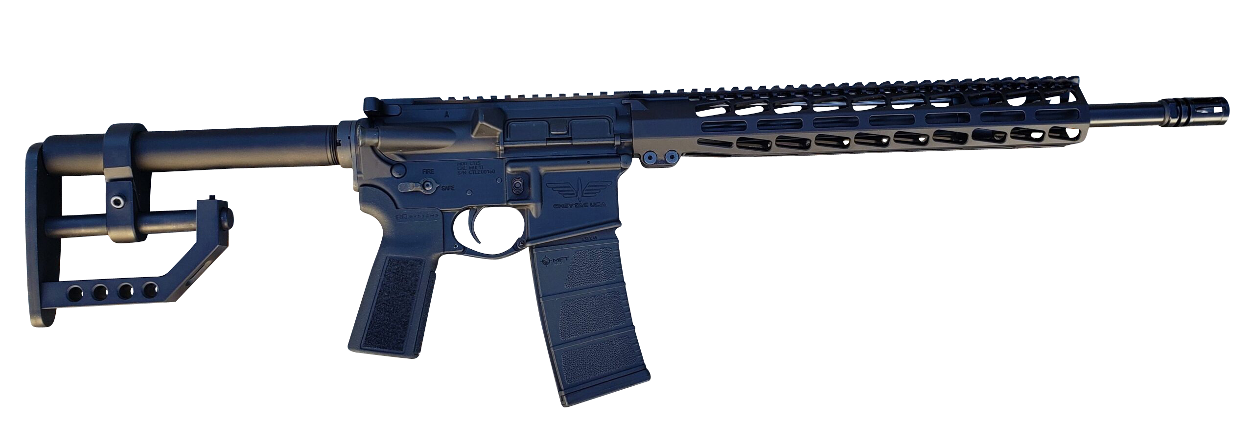 687700089612 Cheytac (campbell Arms) Ct, Cheytac Ct15ctstk Ct 15 5.56 Ar Platform