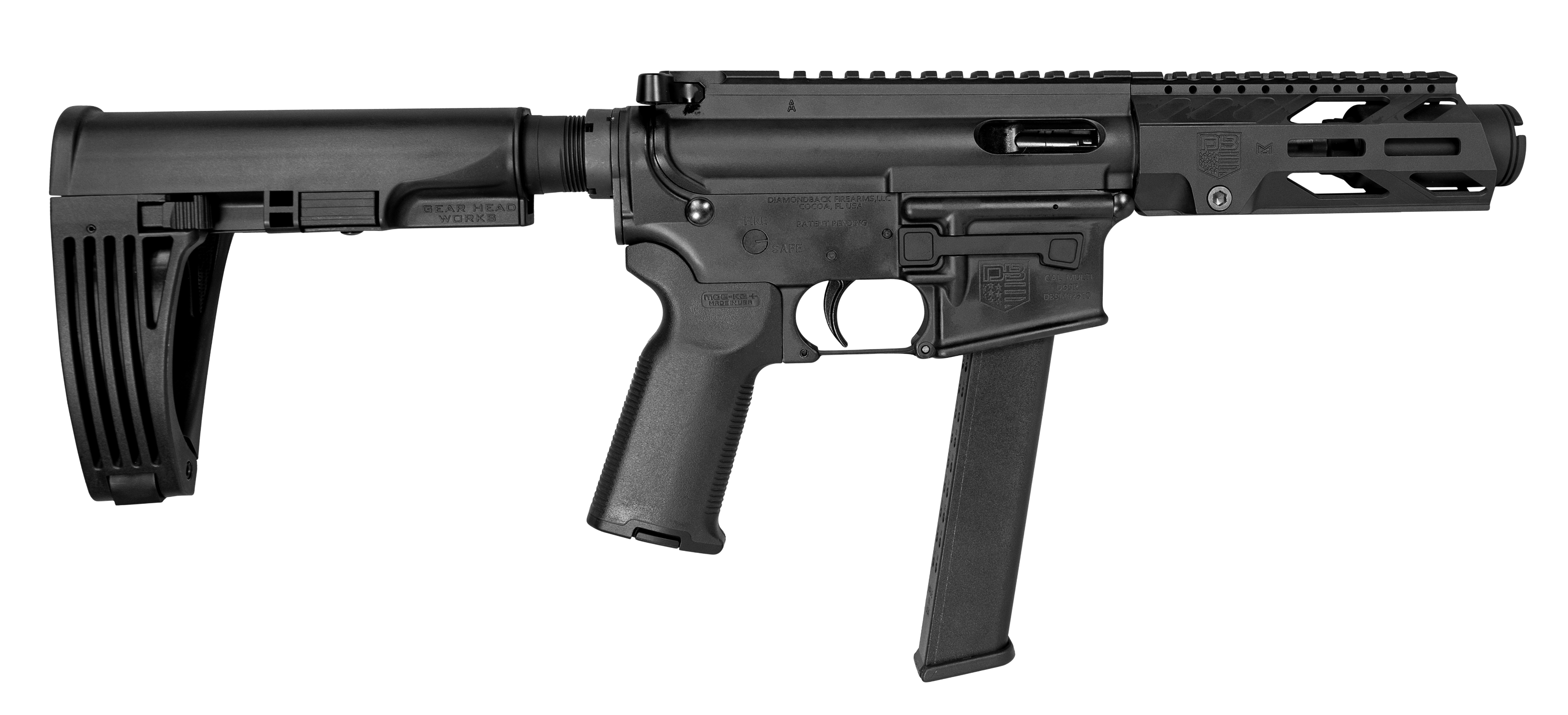 810035752283 Diamondback Db9, Dia Db9rpd4b       9mm    4in Ml  6in Rl       Blk